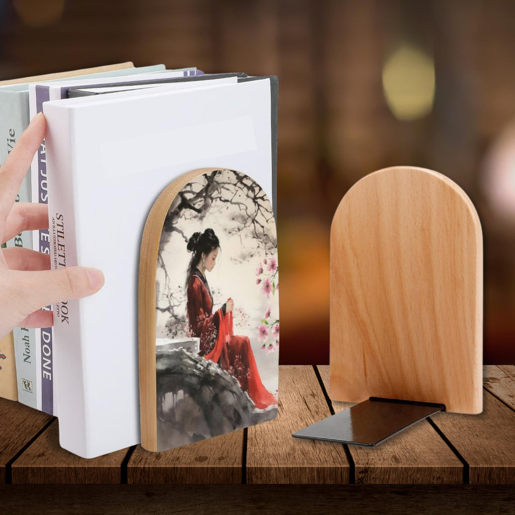 Chinese Lady Bookends