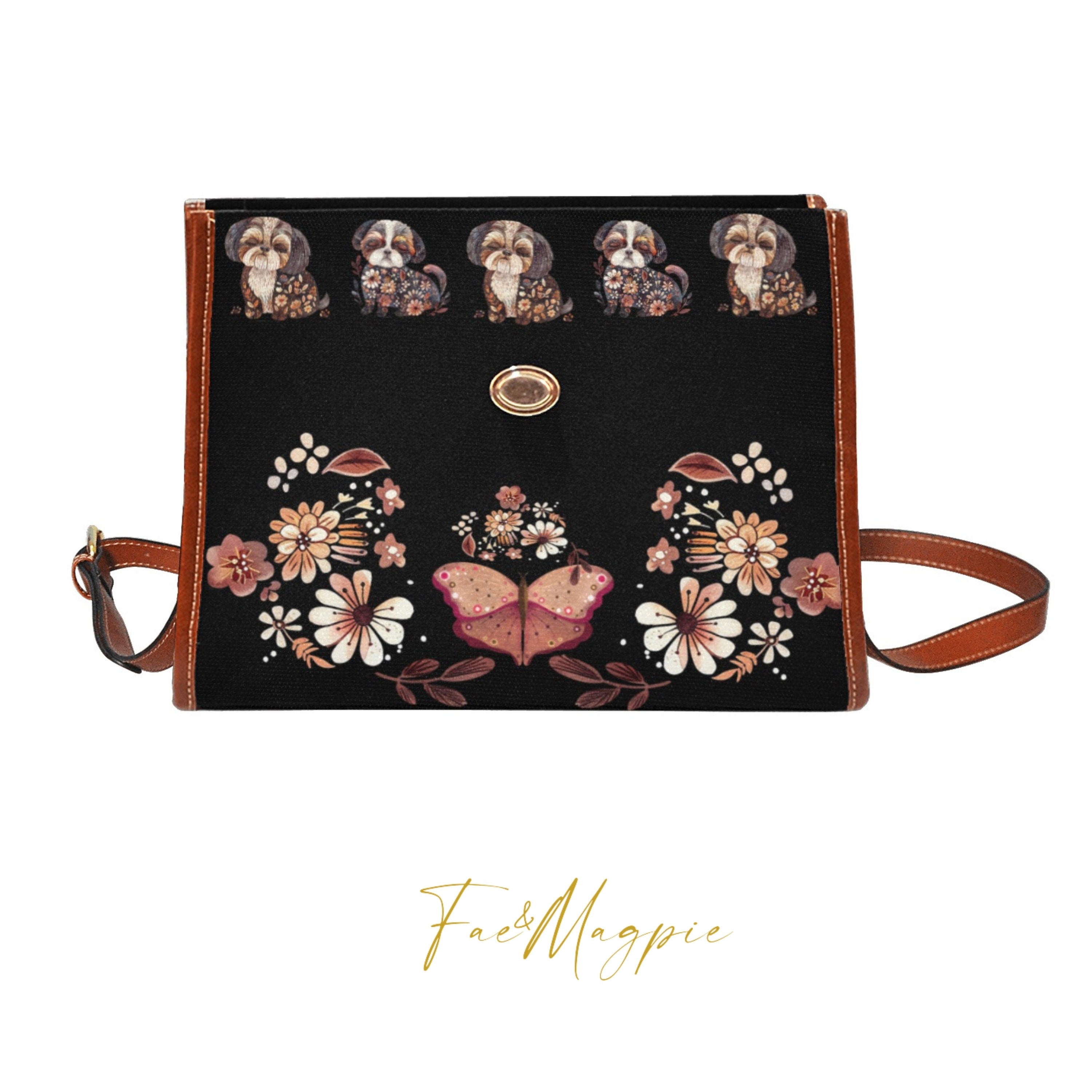 Kawaii Dogs Satchel Bag