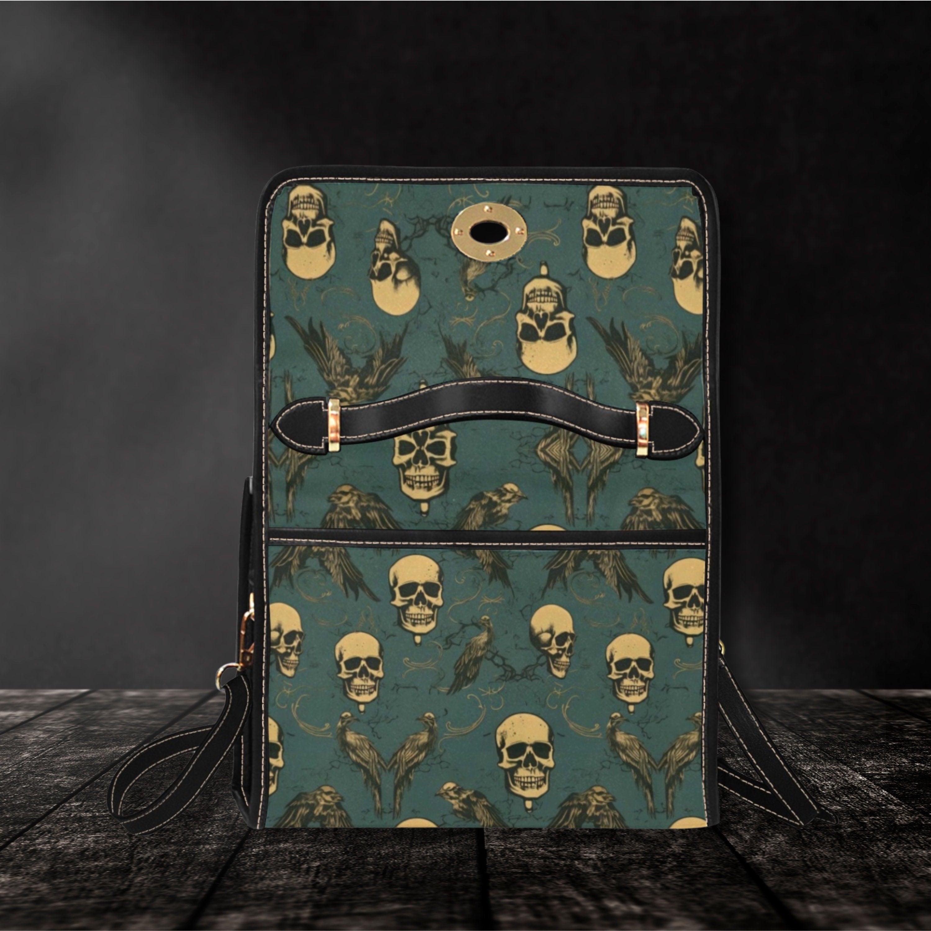 Skull Satchel Bag