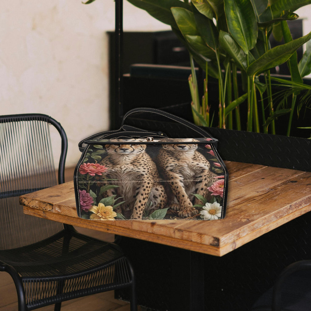 Cheetah Satchel Bag