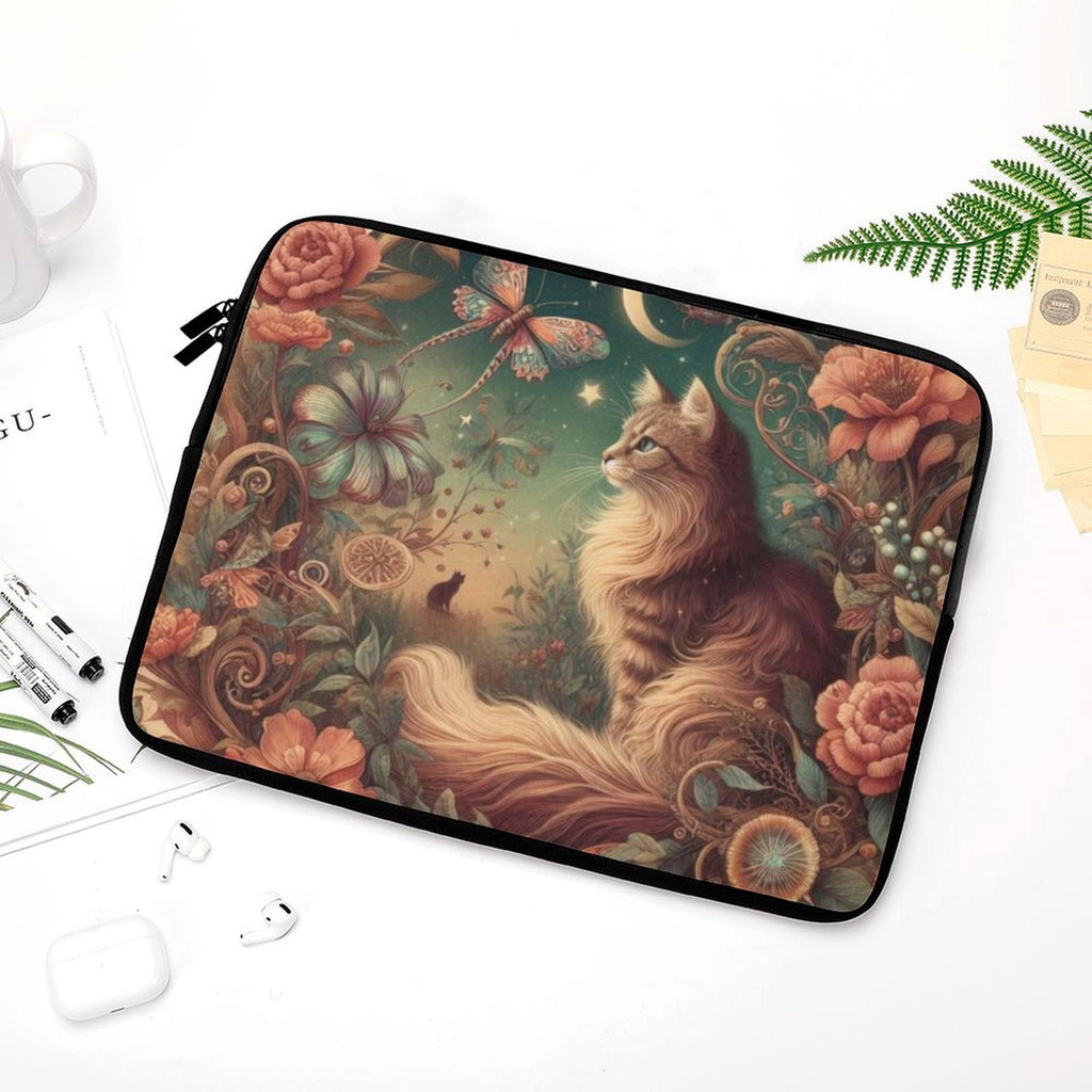 Fantasy Cat Laptop Sleeve