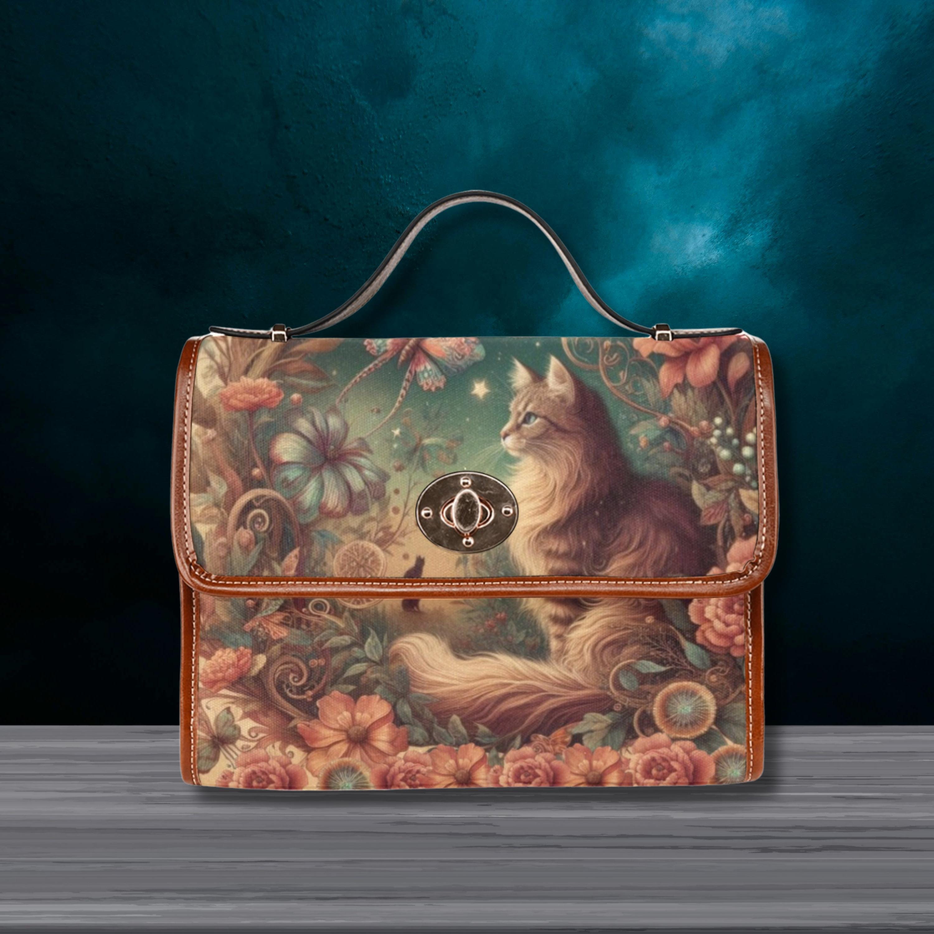 Fantasy Cat Satchel Bag