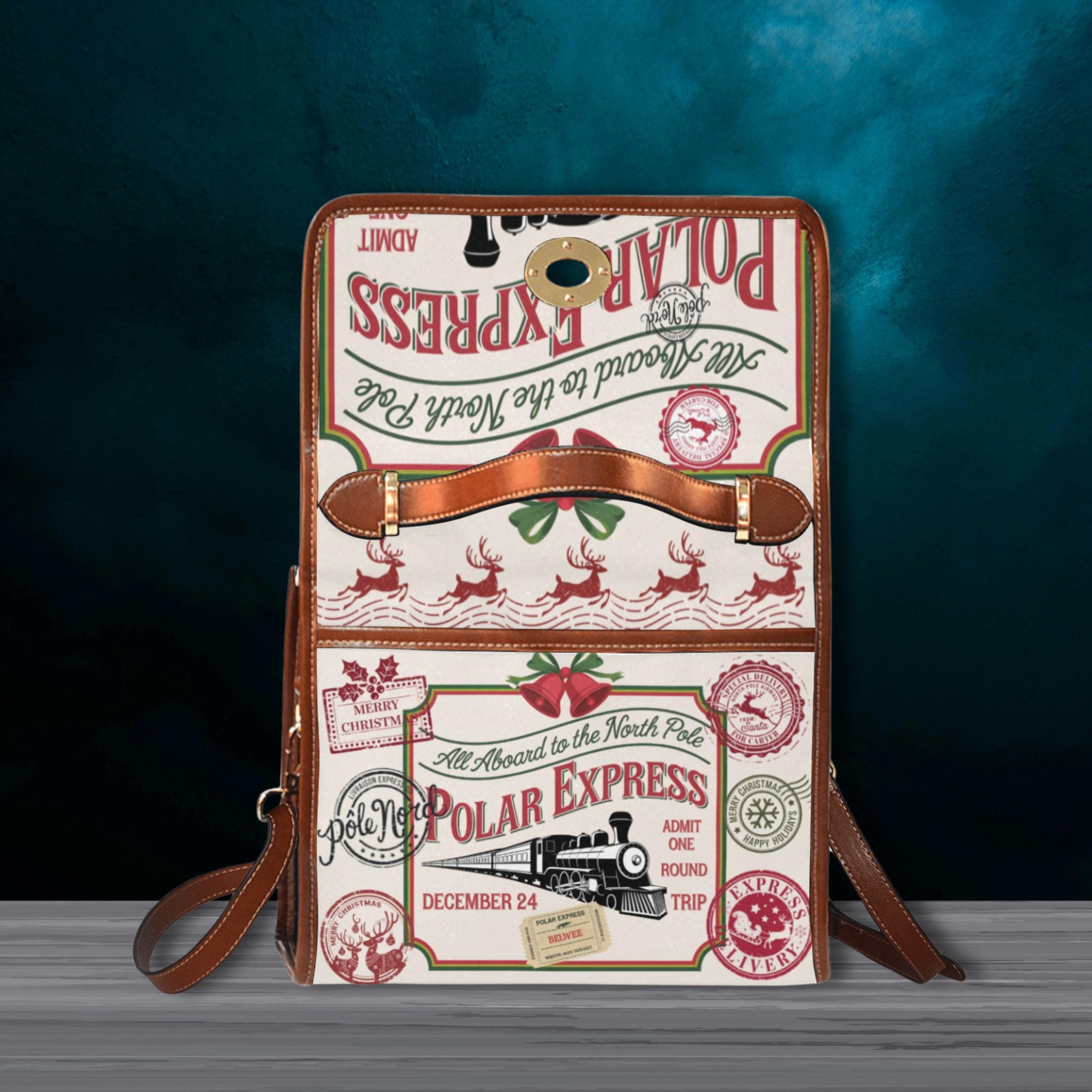All Aboard Train Satchel Bag