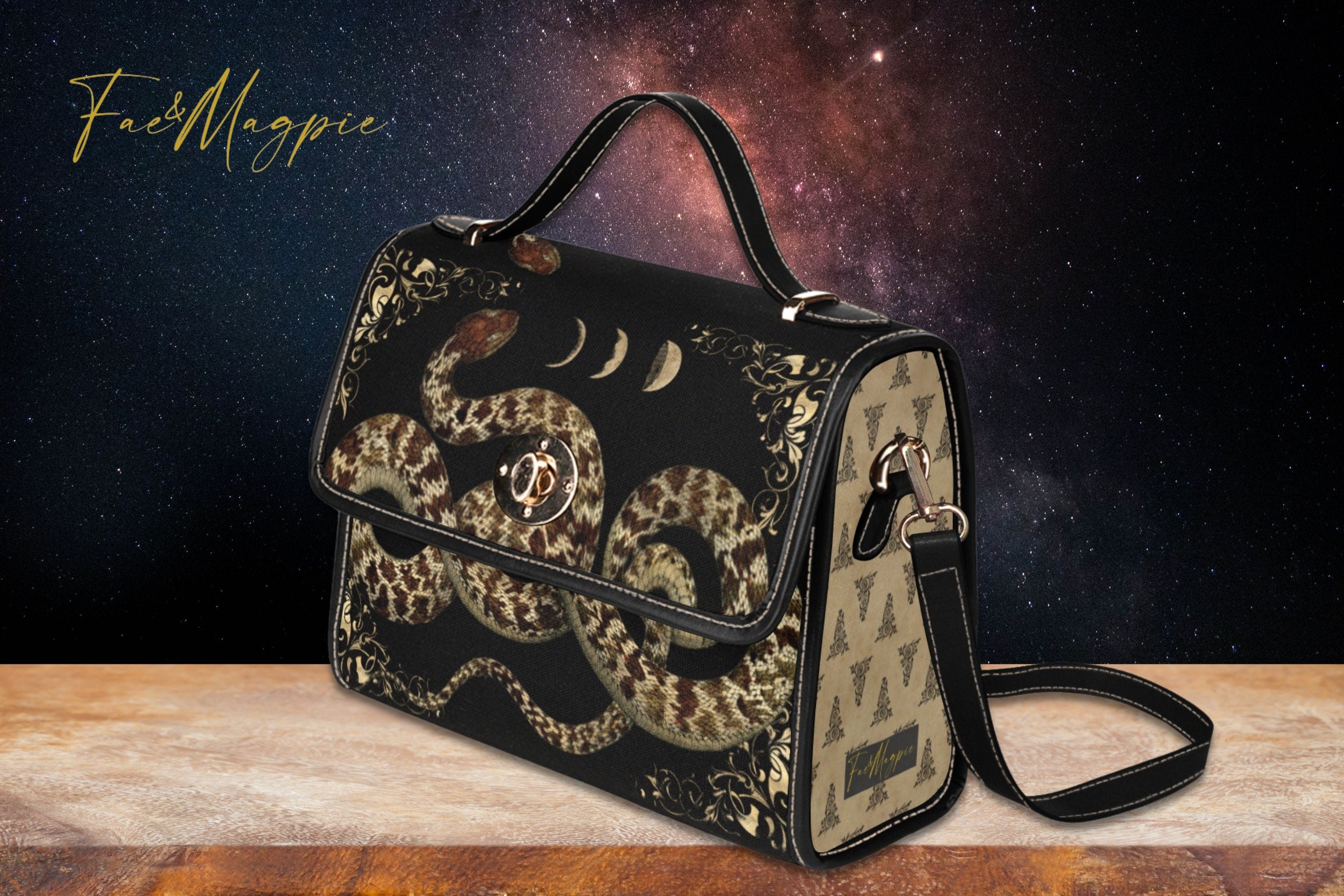 Serpent Satchel Bag