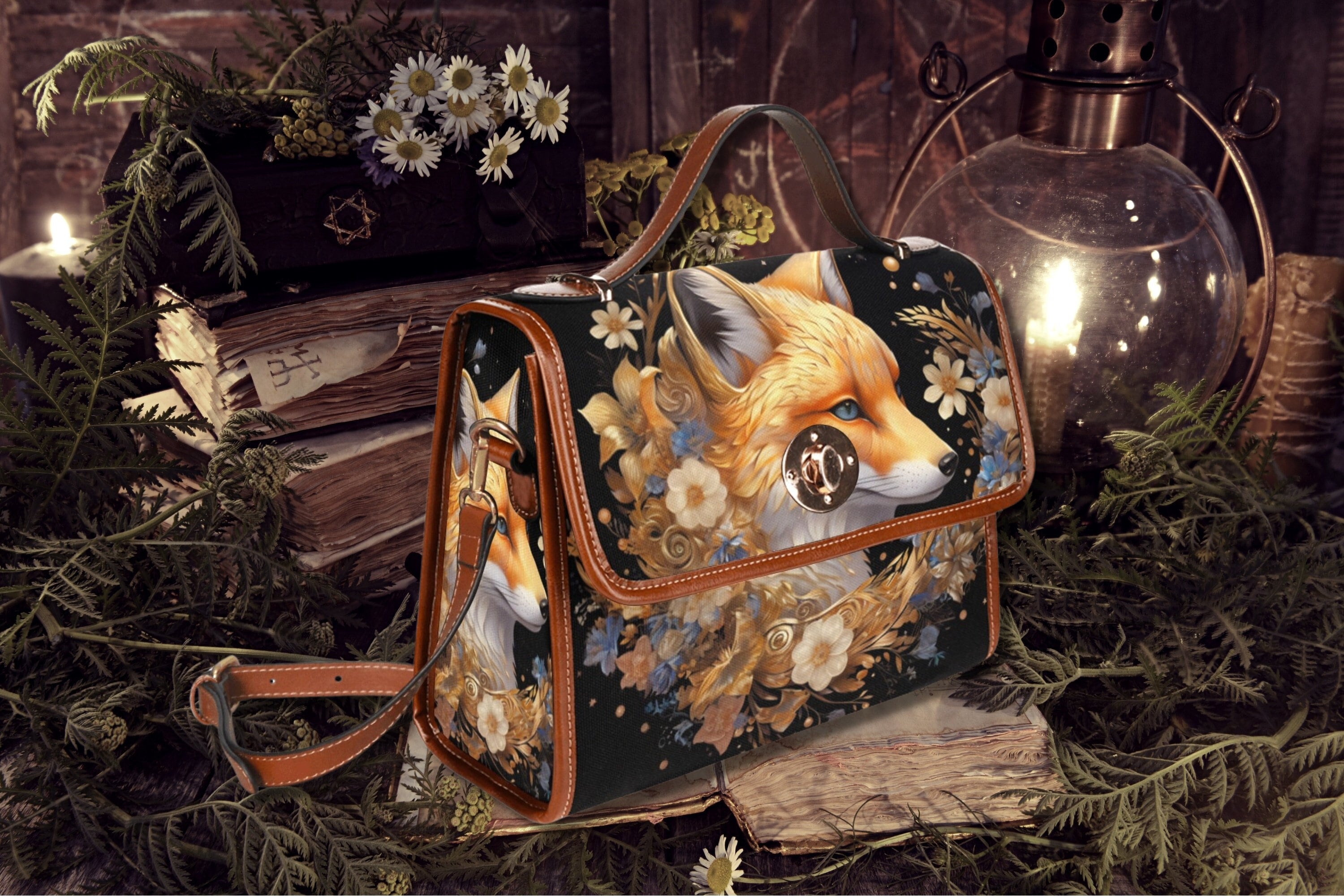 Fox Satchel Bag