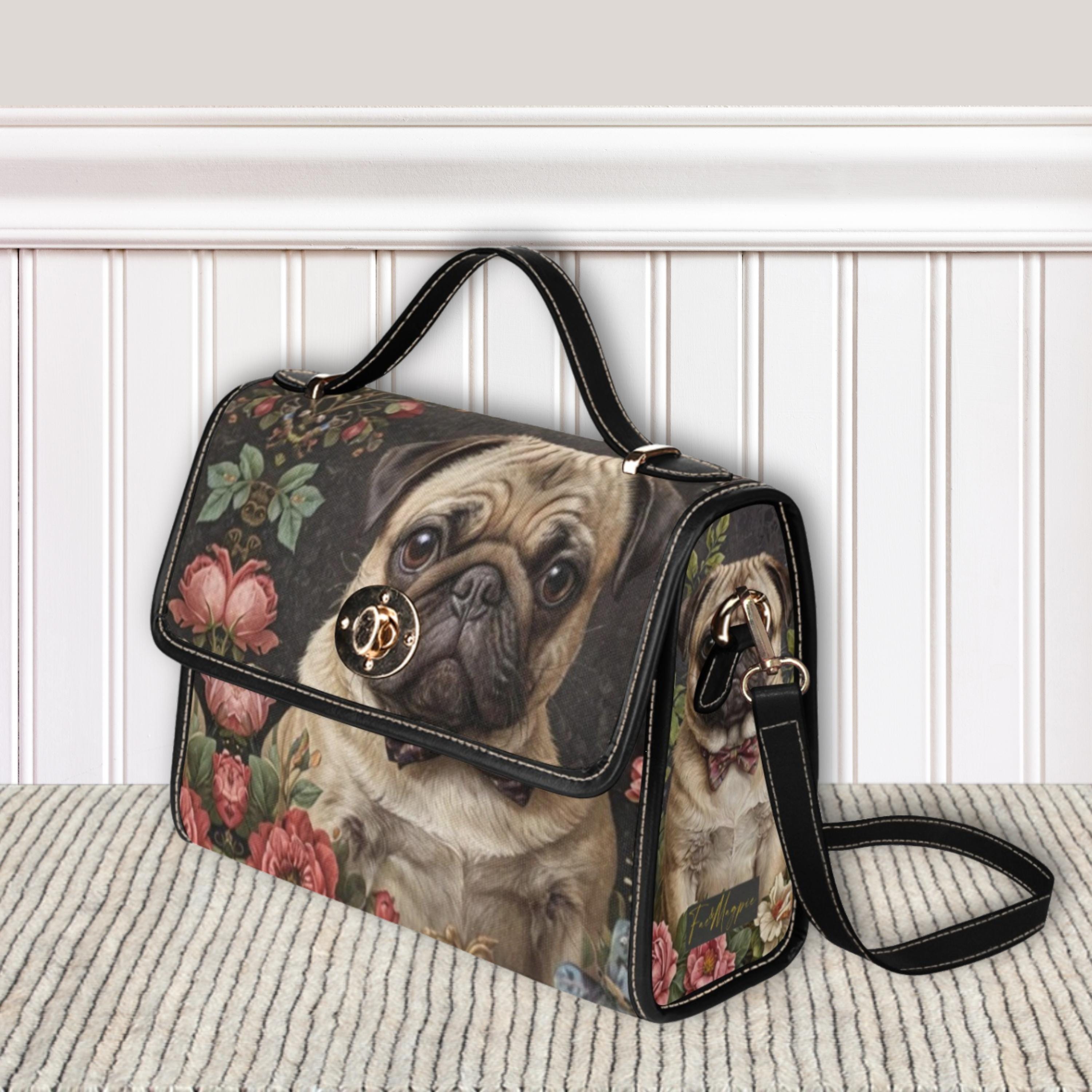 Pug Satchel Bag