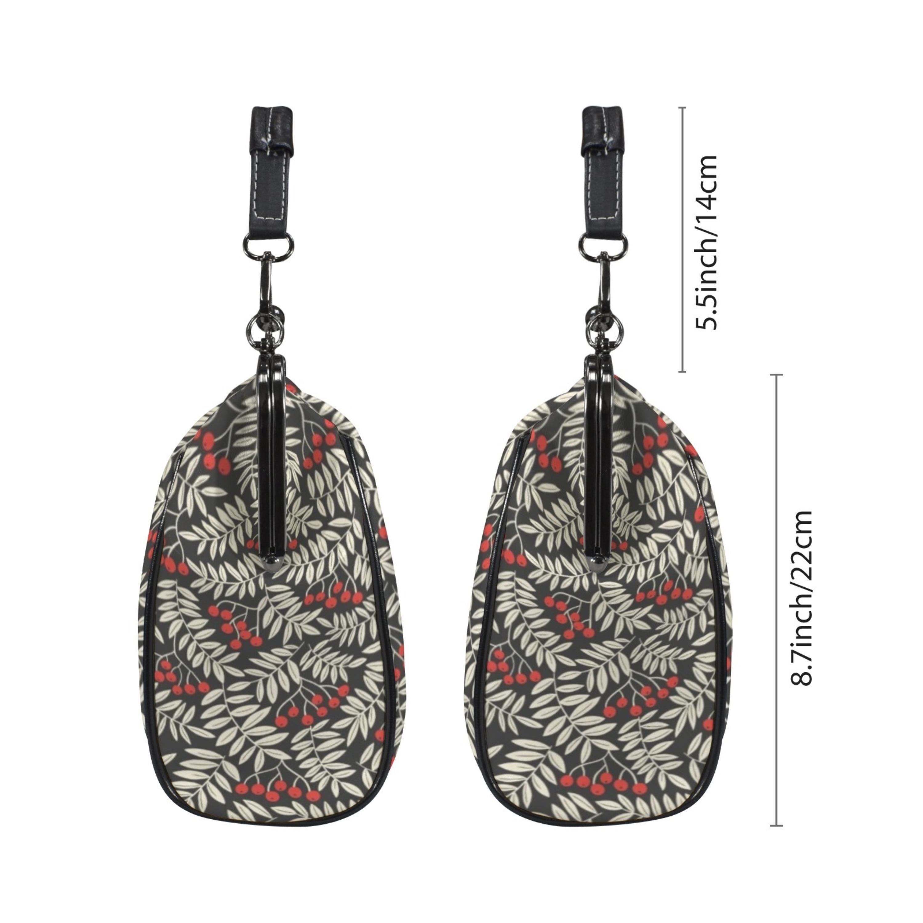 Winter Berries Kisslock Bag