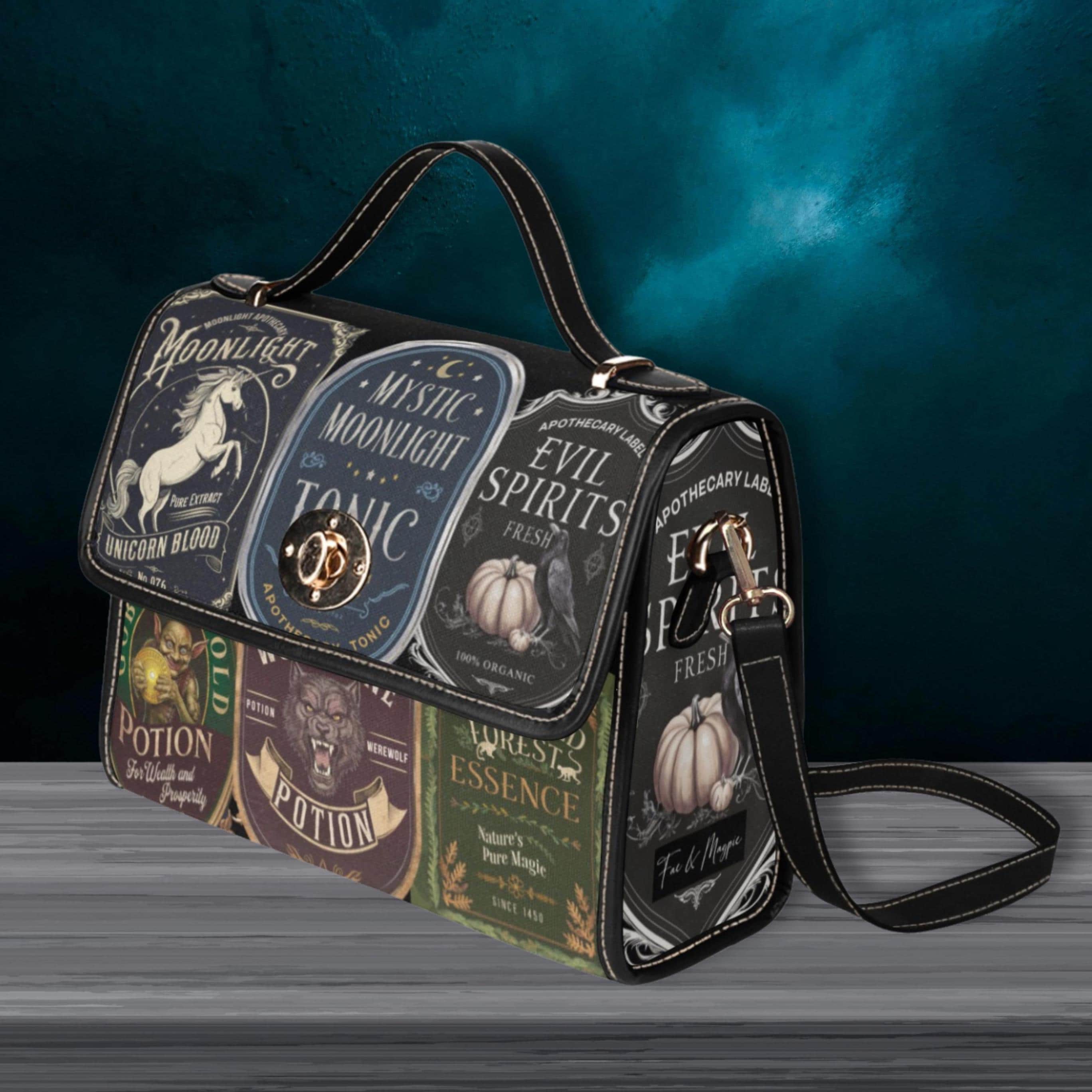 Witchy Potions Satchel Bag