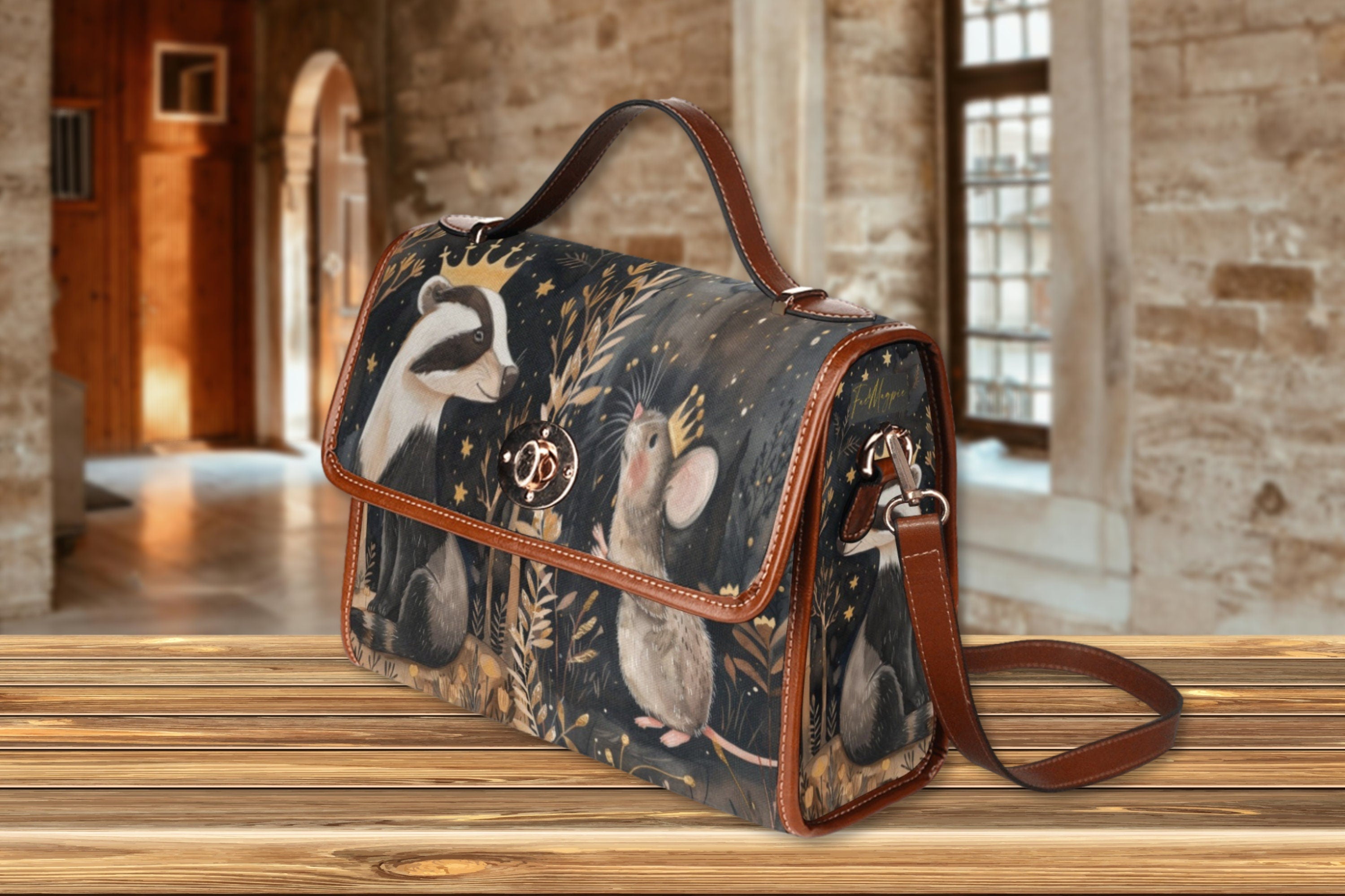 Badger & Mouse Satchel Bag