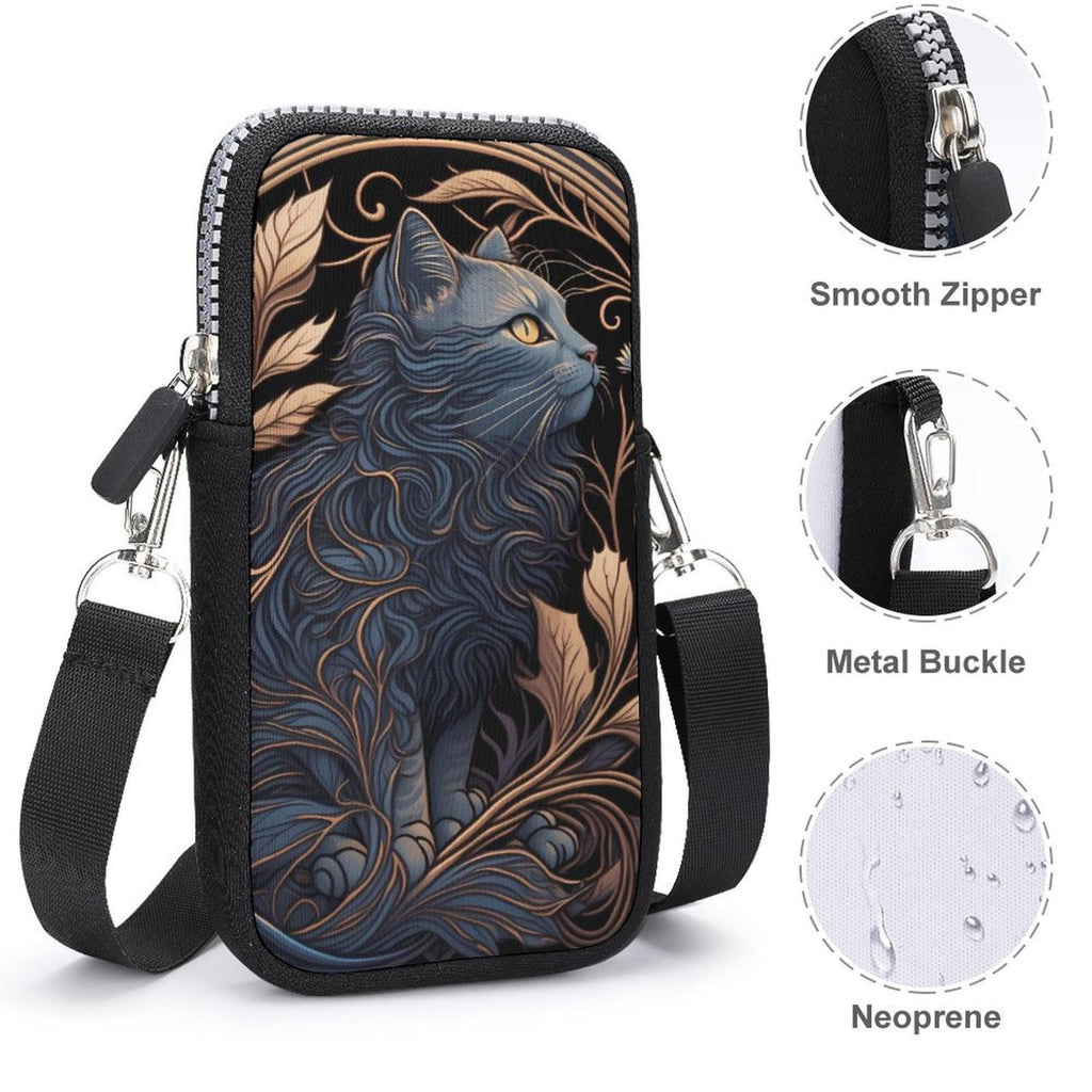 Mystic Cat Mobile Phone Bag