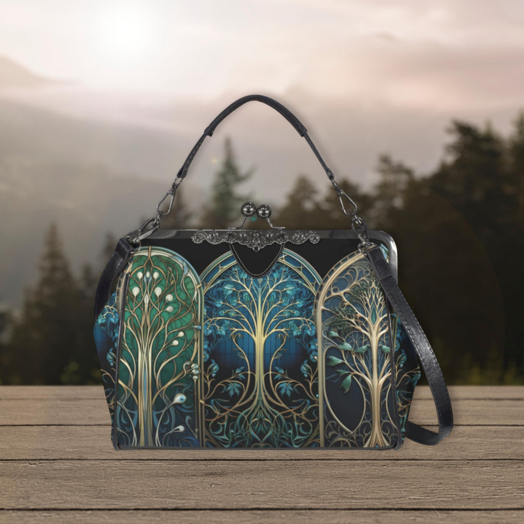 Tree of Life Kisslock Bag