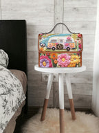 Retro Camper Satchel Bag