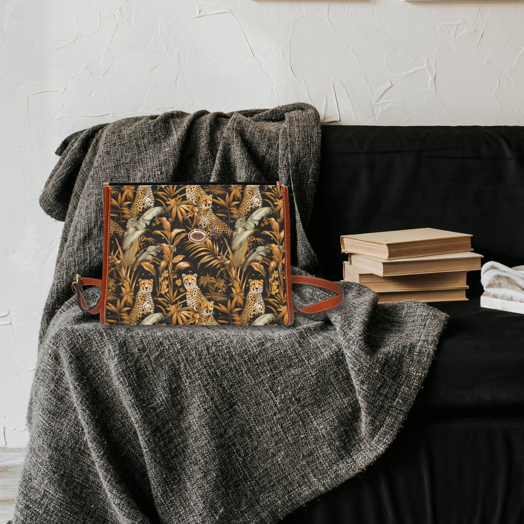 Wild Cheetah Satchel Bag