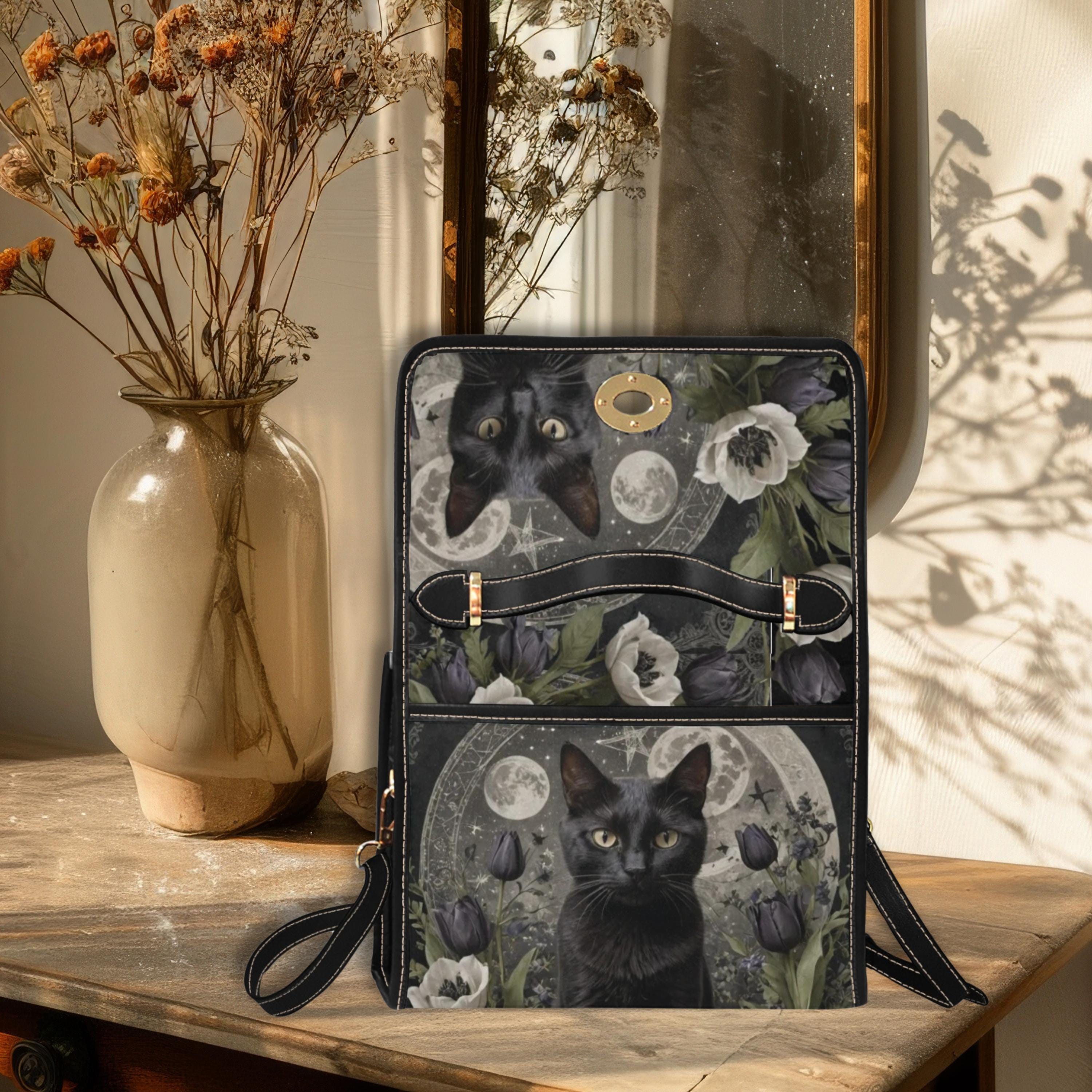 Moonlight Cat Satchel Bag