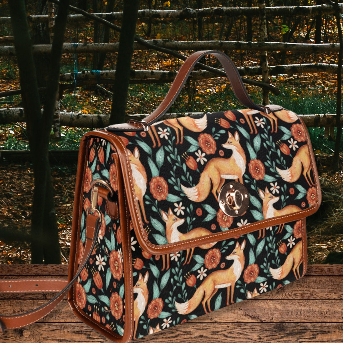 Fox Satchel Bag