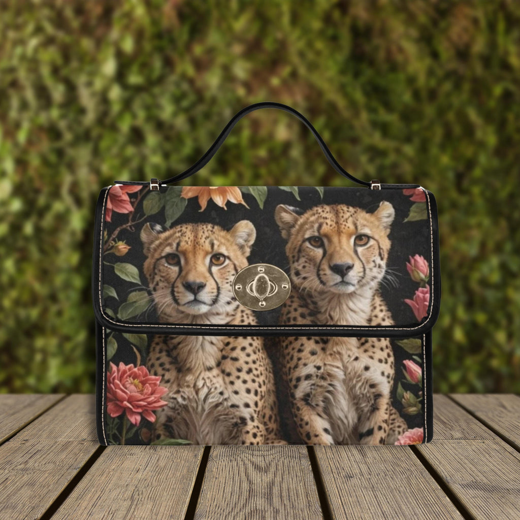 Cheetah Satchel Bag