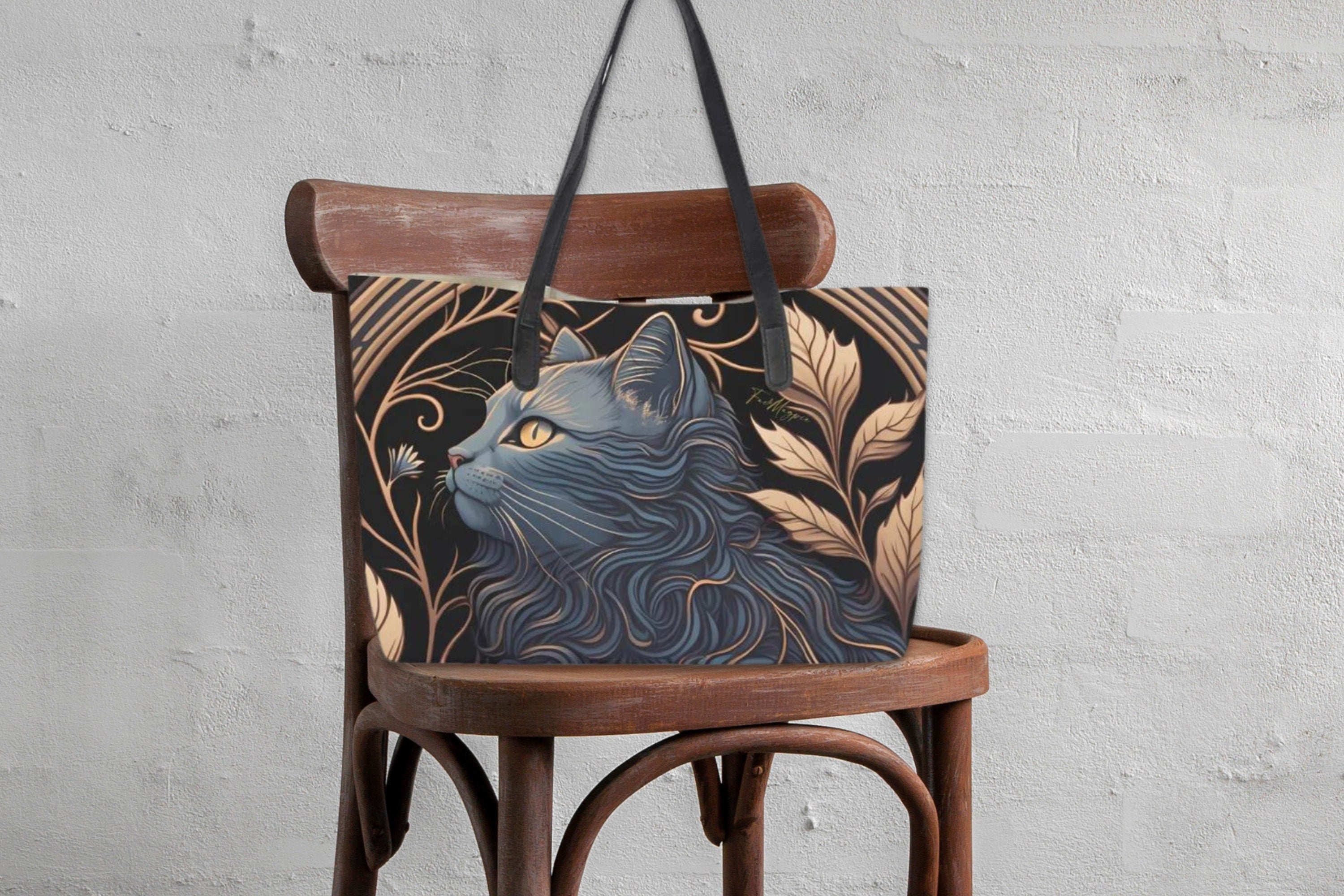 Mystical Cat Shoulder Bag
