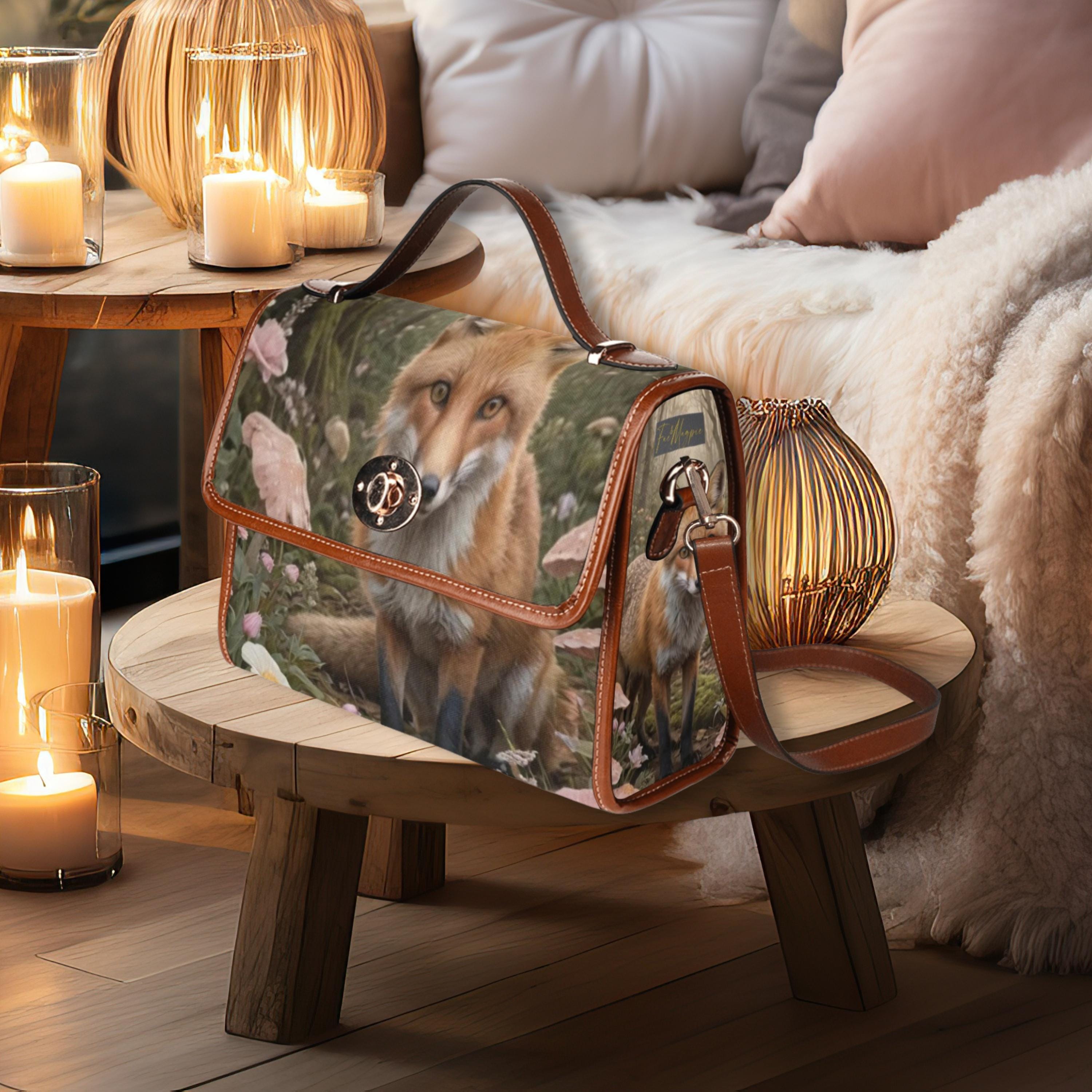 Forest Fox Satchel Bag
