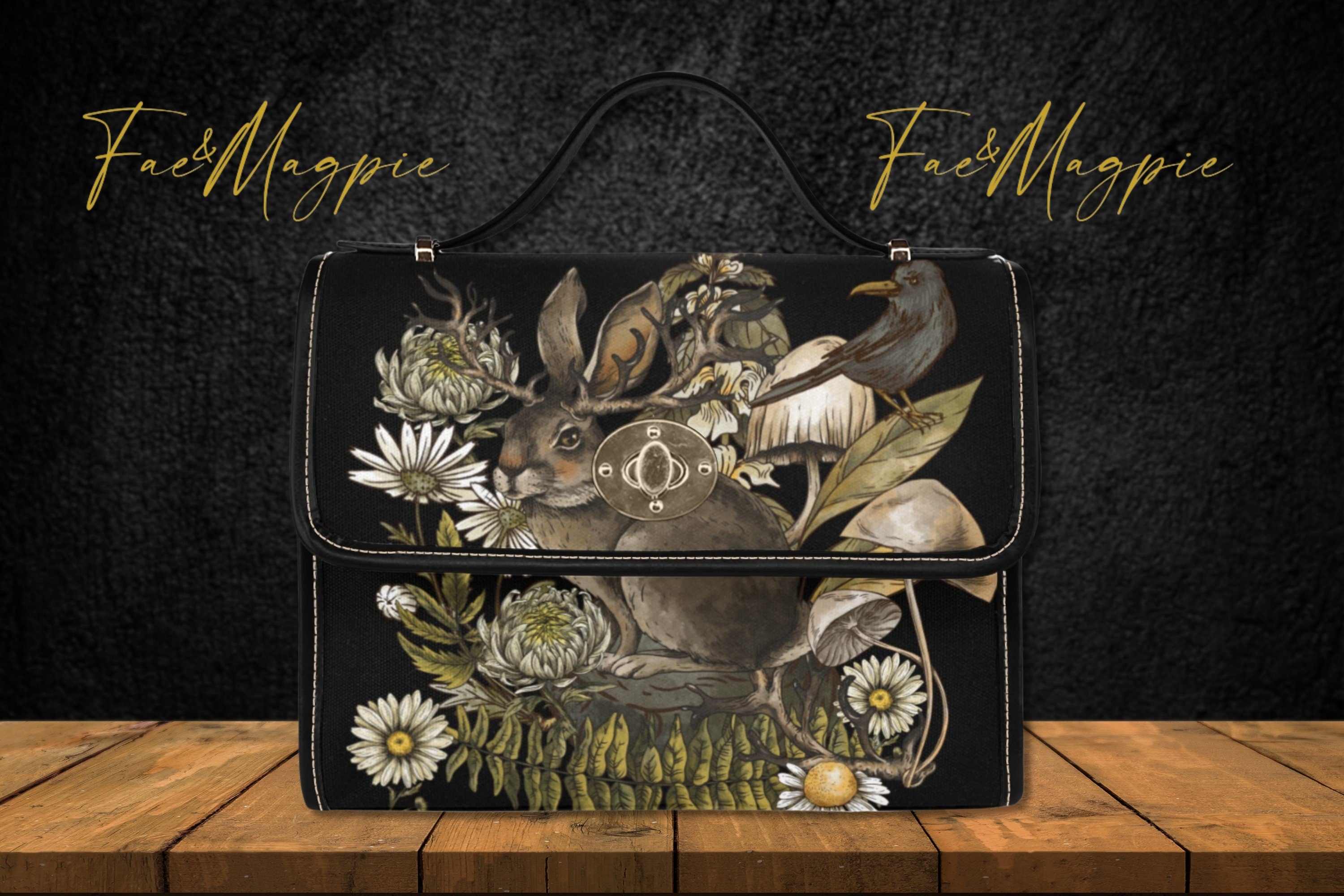 Forest Hare Satchel Bag