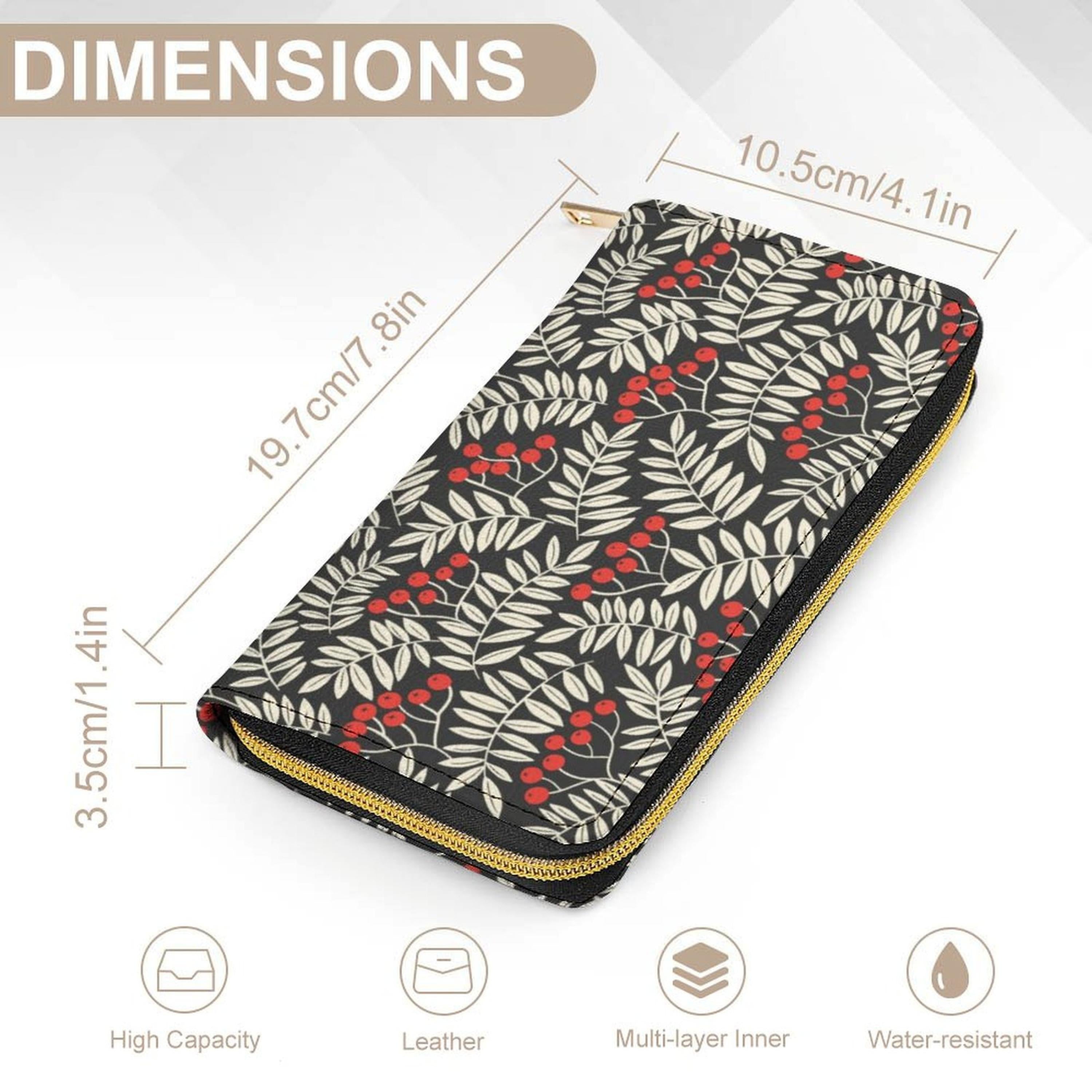 Winter Berries Purse