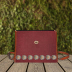 Birds & Buttons Satchel Bag