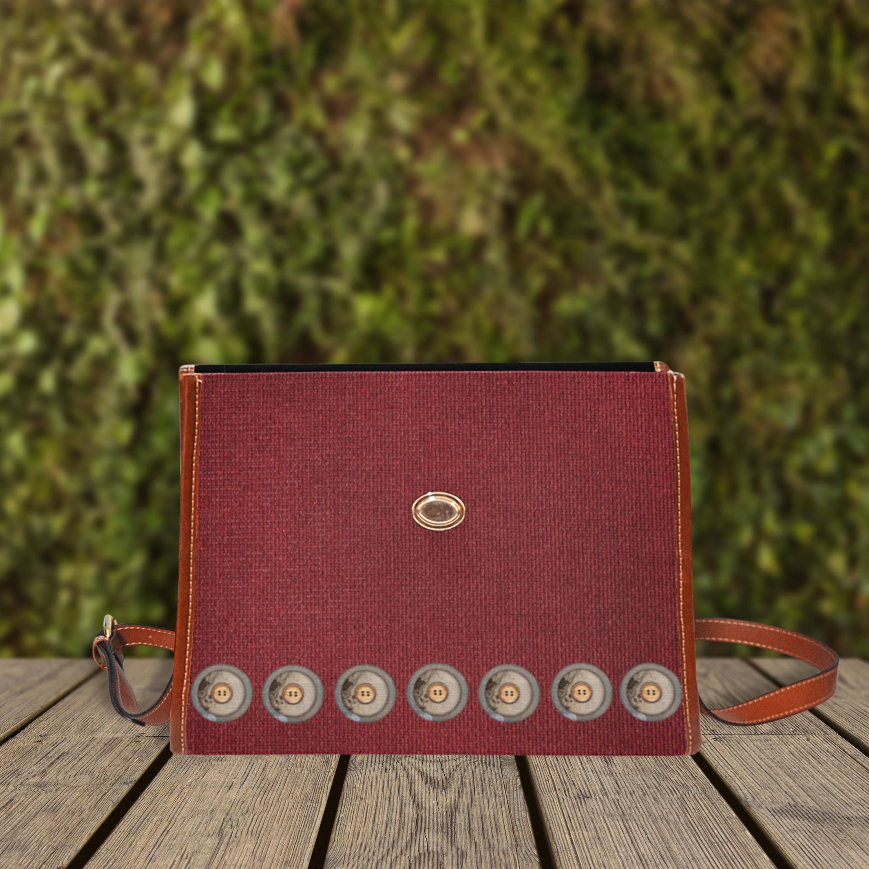 Birds & Buttons Satchel Bag