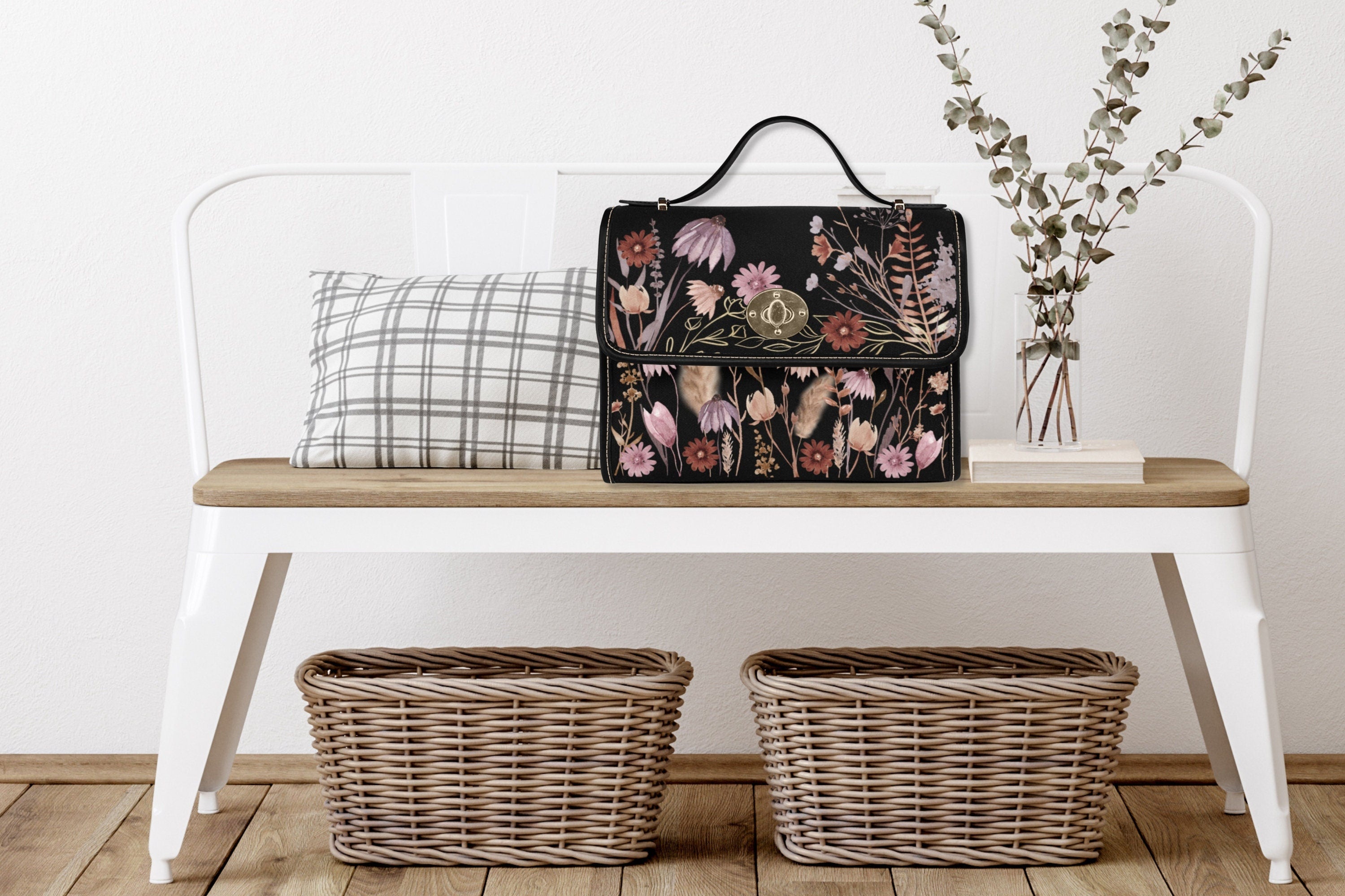 Meadow Flower Satchel Bag