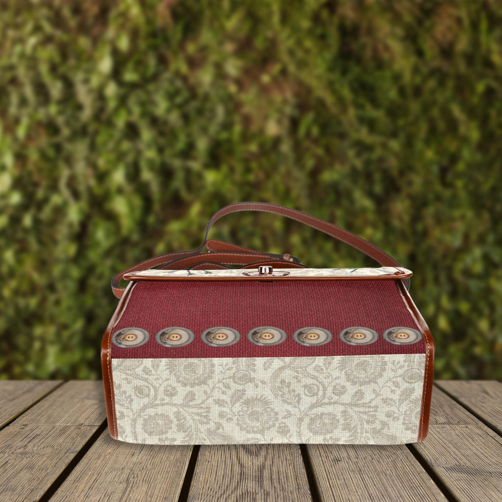 Birds & Buttons Satchel Bag