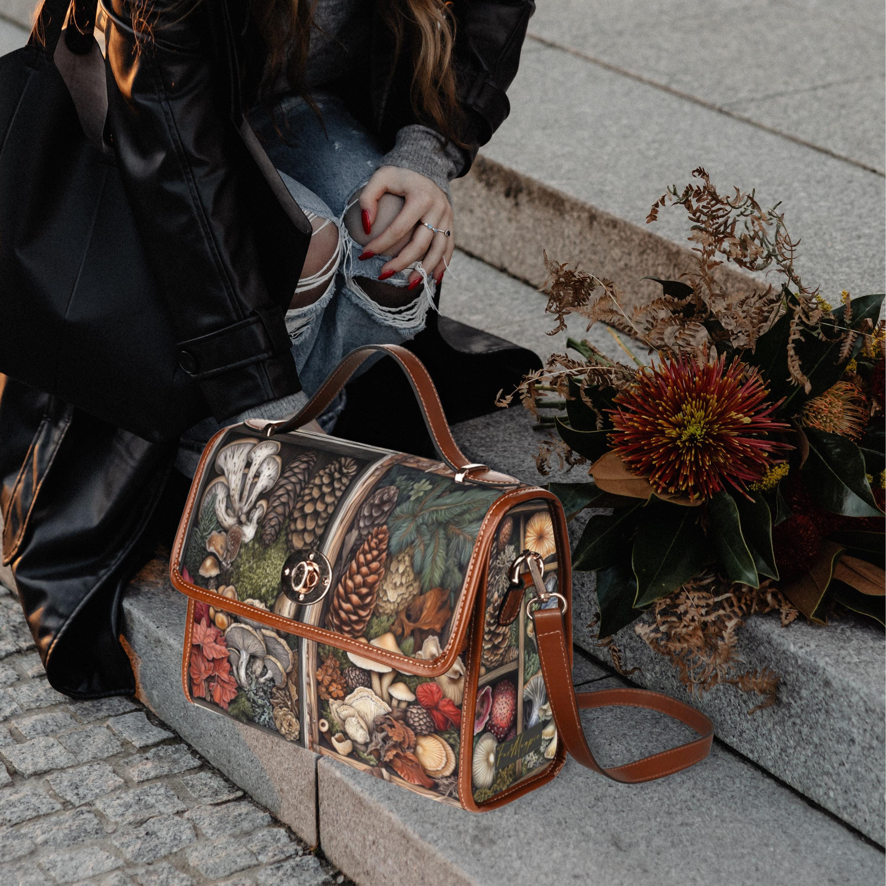 Witchy Treasures Satchel Bag