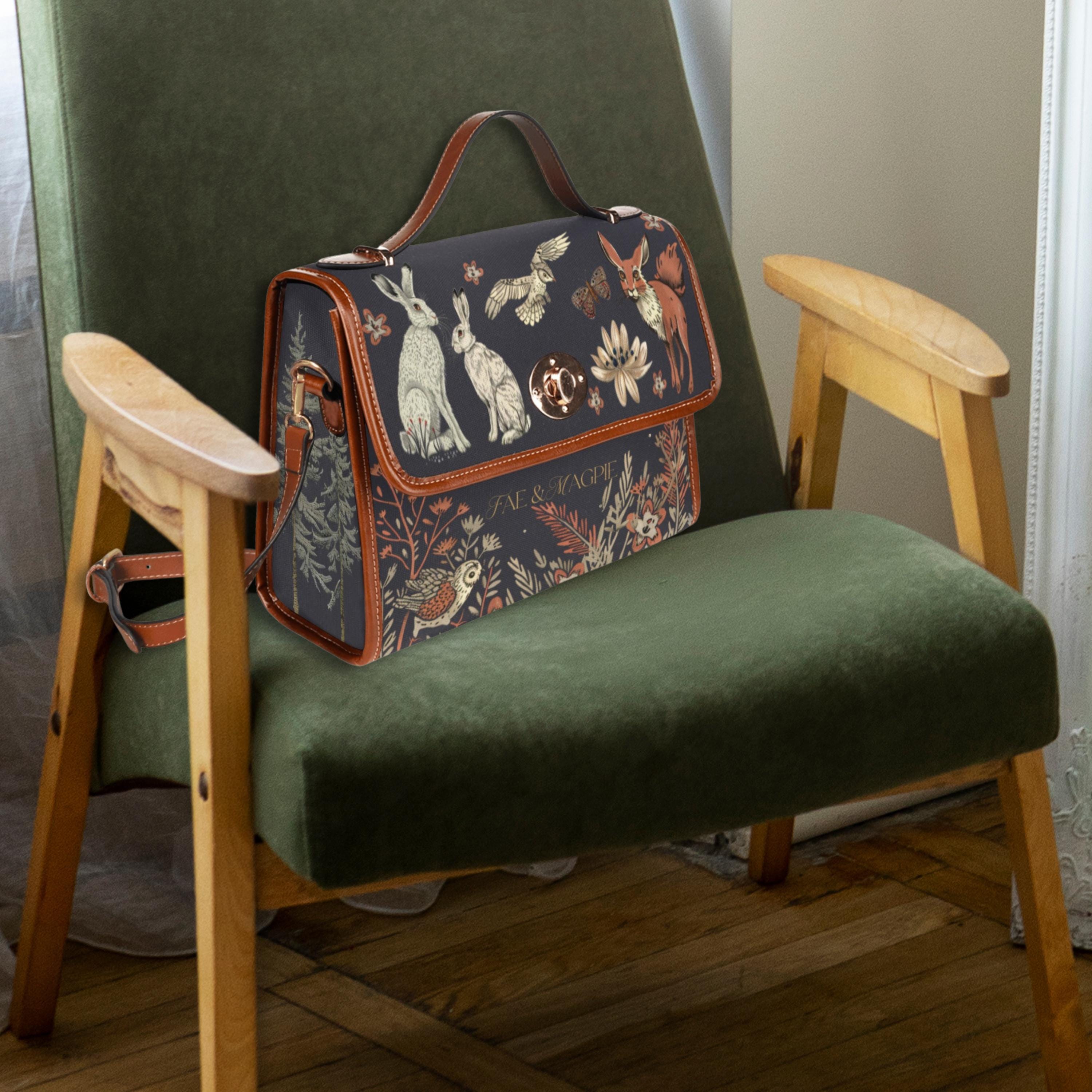 Forest Animals Satchel Bag