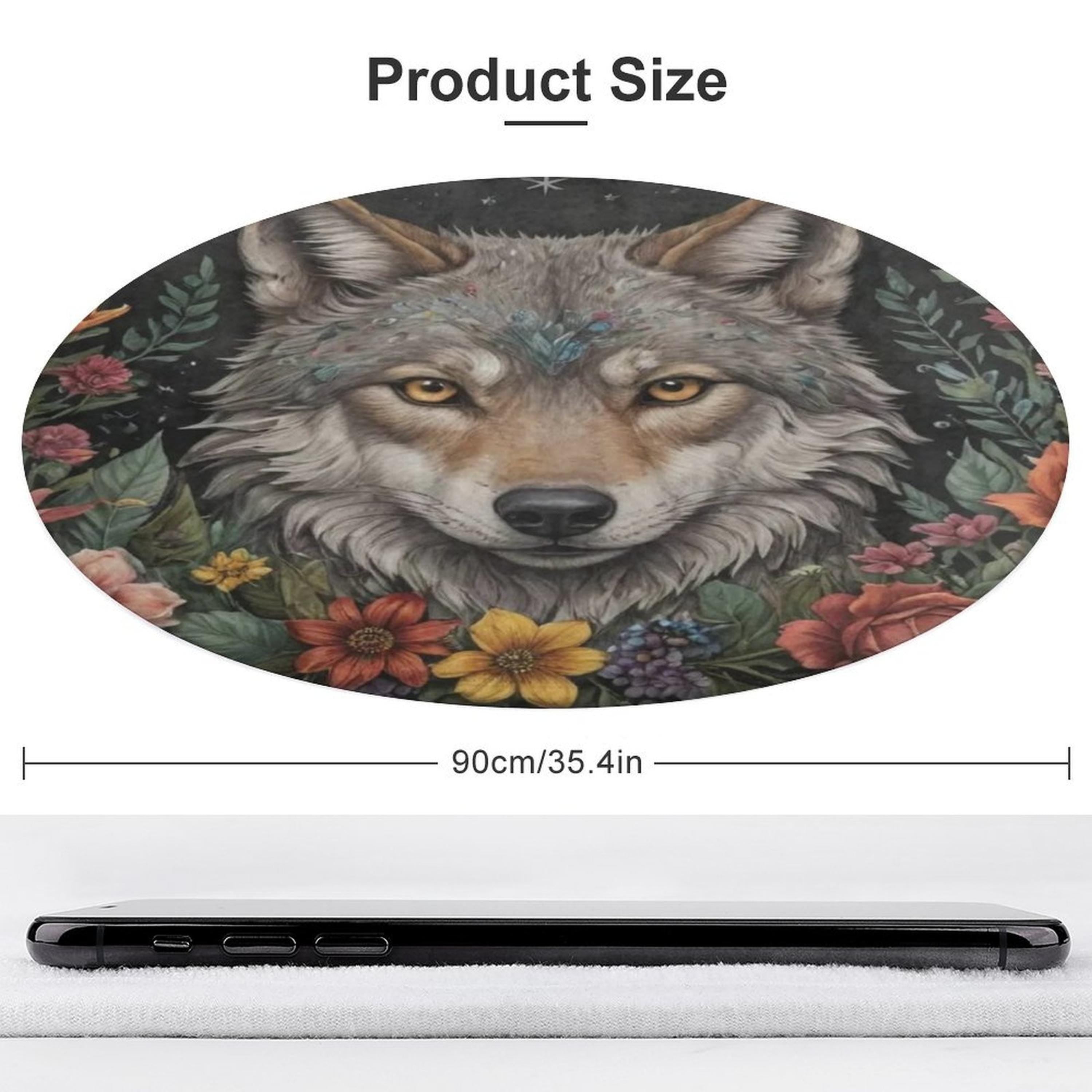 Wolf Floor Mat