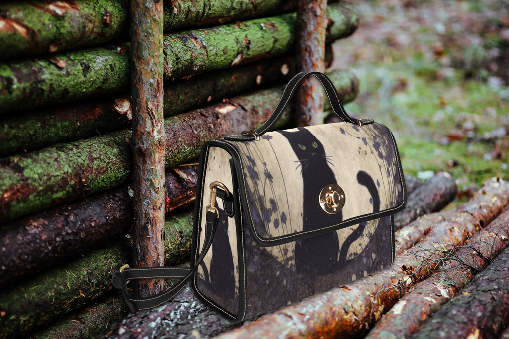 Black Cat Satchel Bag