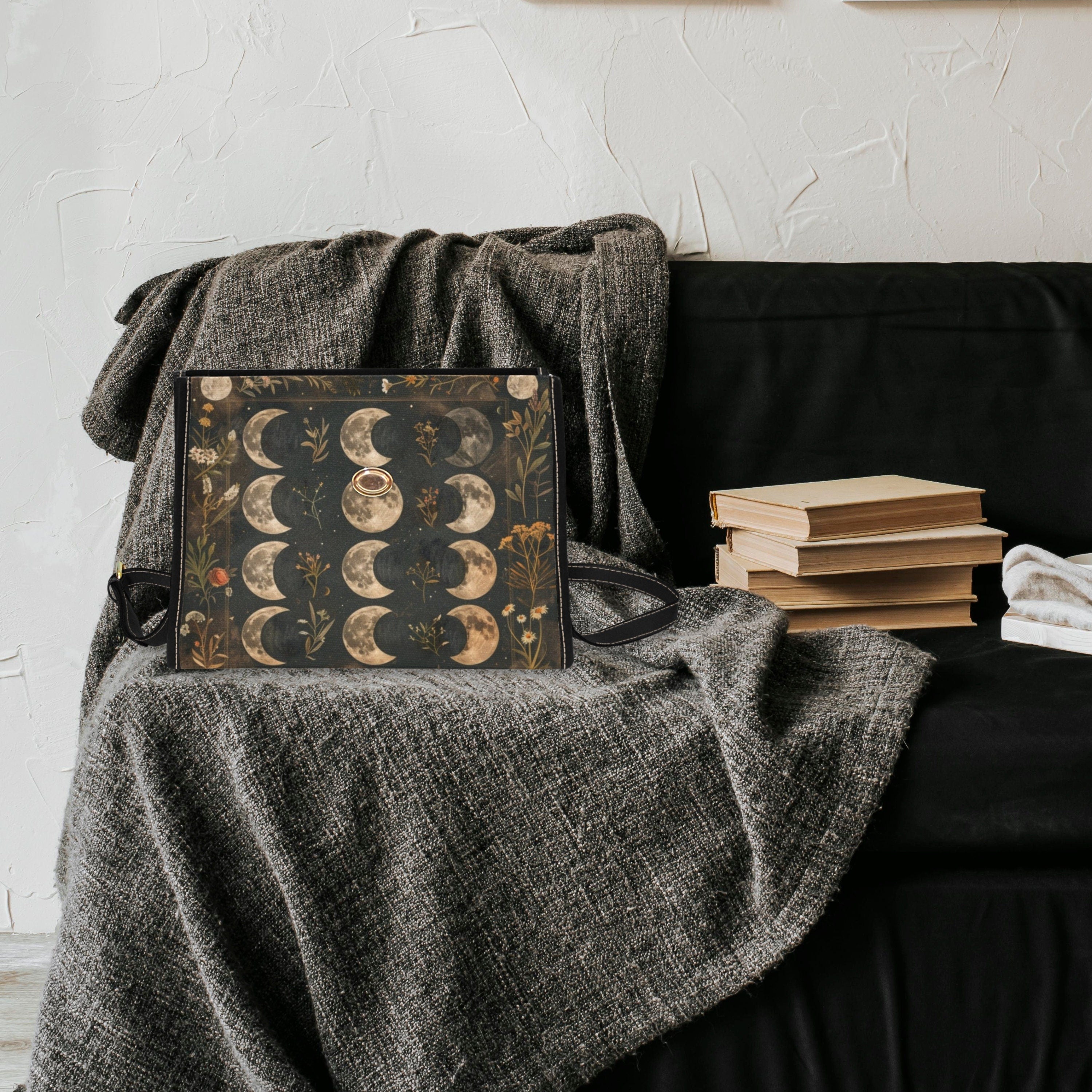 Moon Phase Satchel Bag