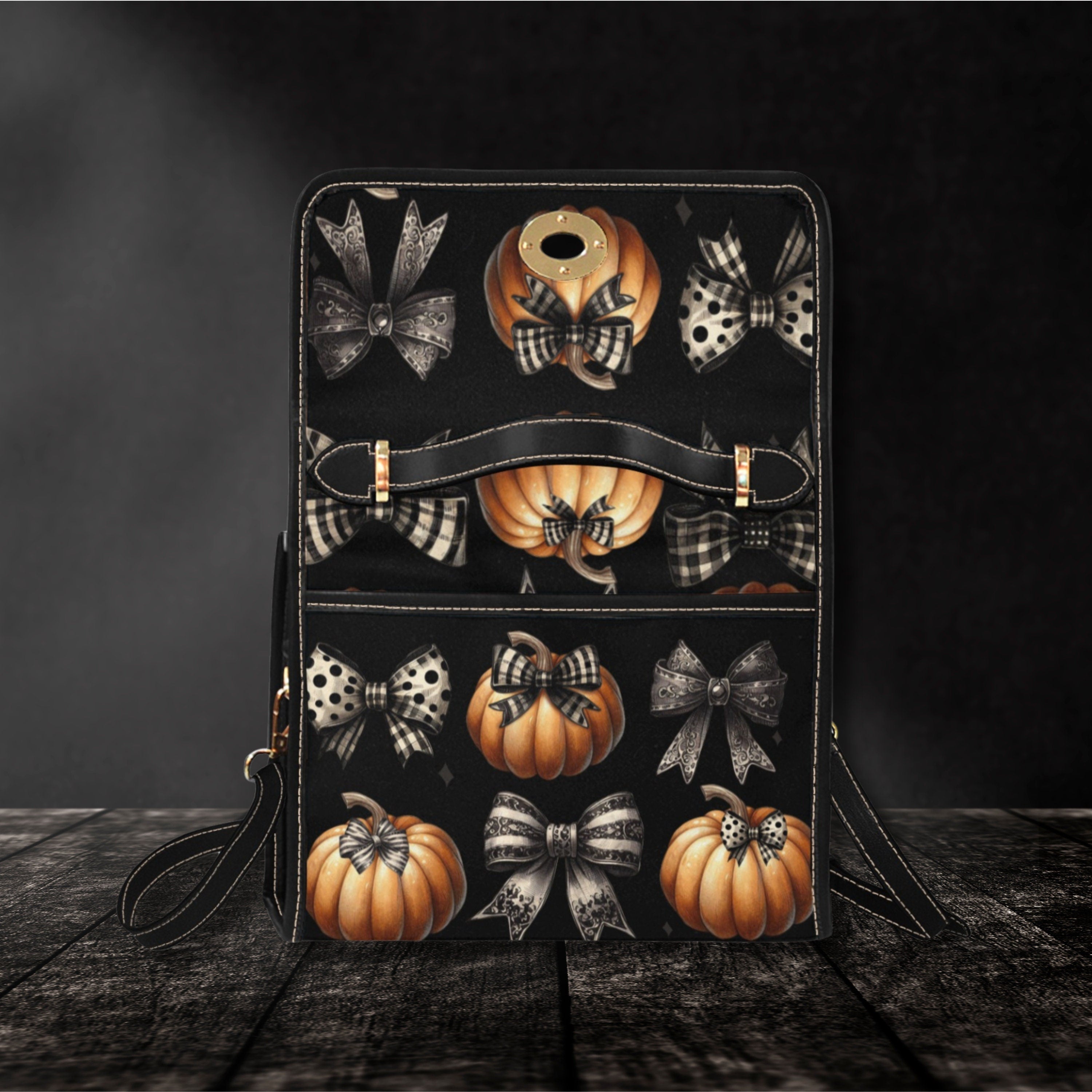 Coquette Pumpkin Satchel Bag