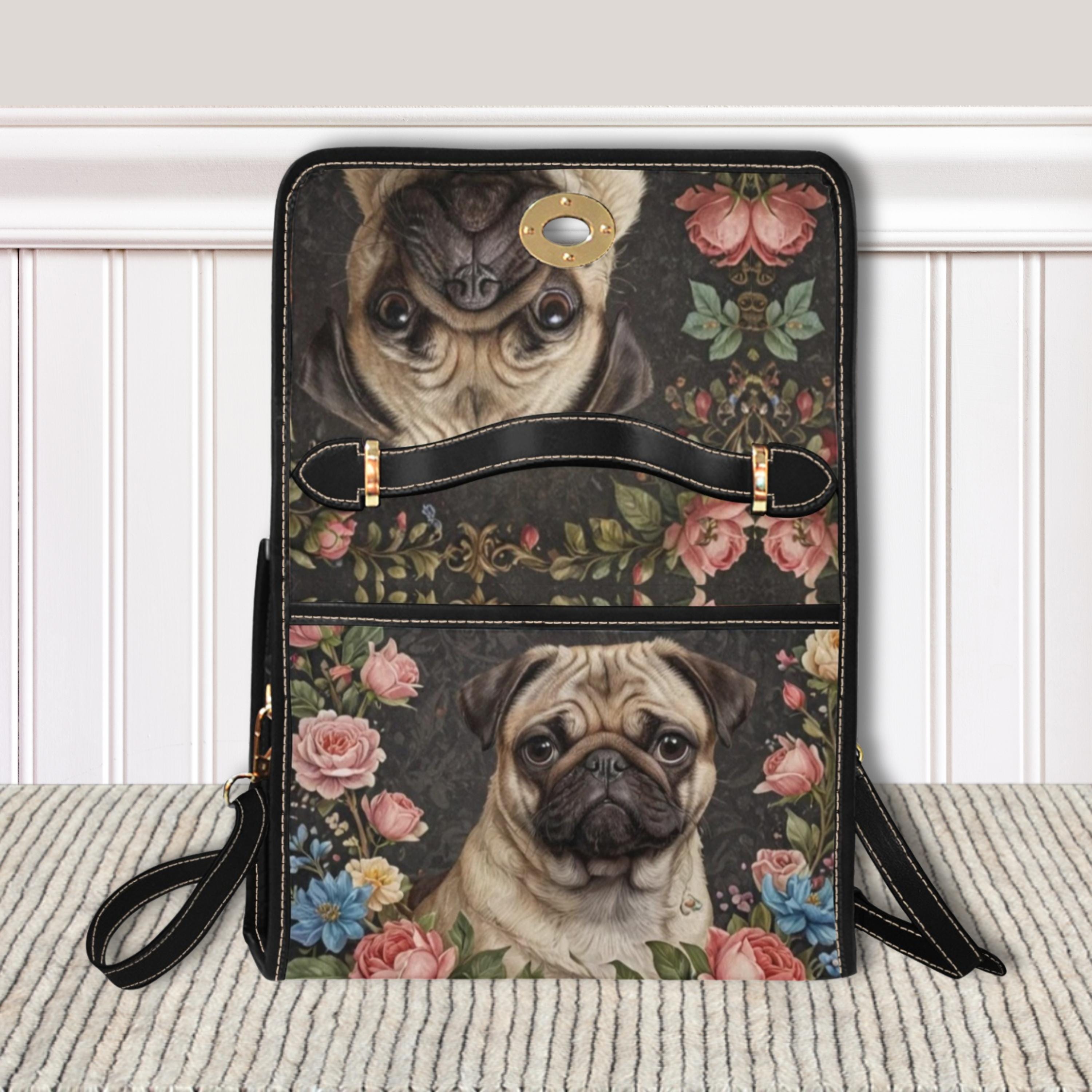 Pug Satchel Bag