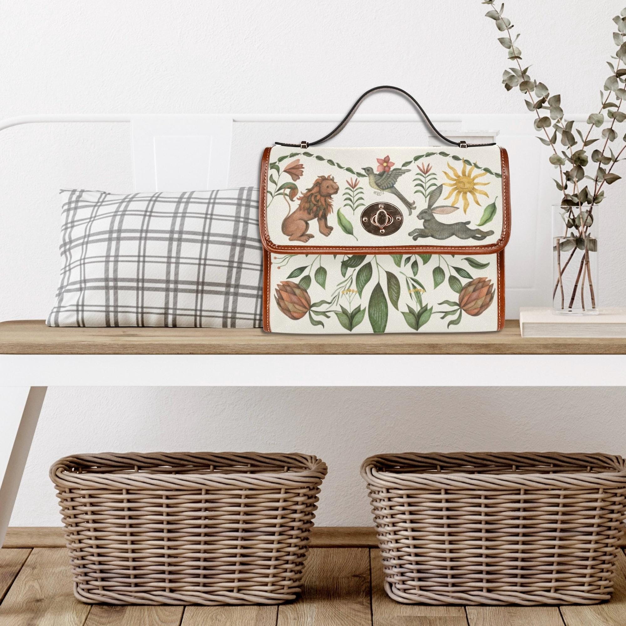 Mystic Animals Satchel Bag