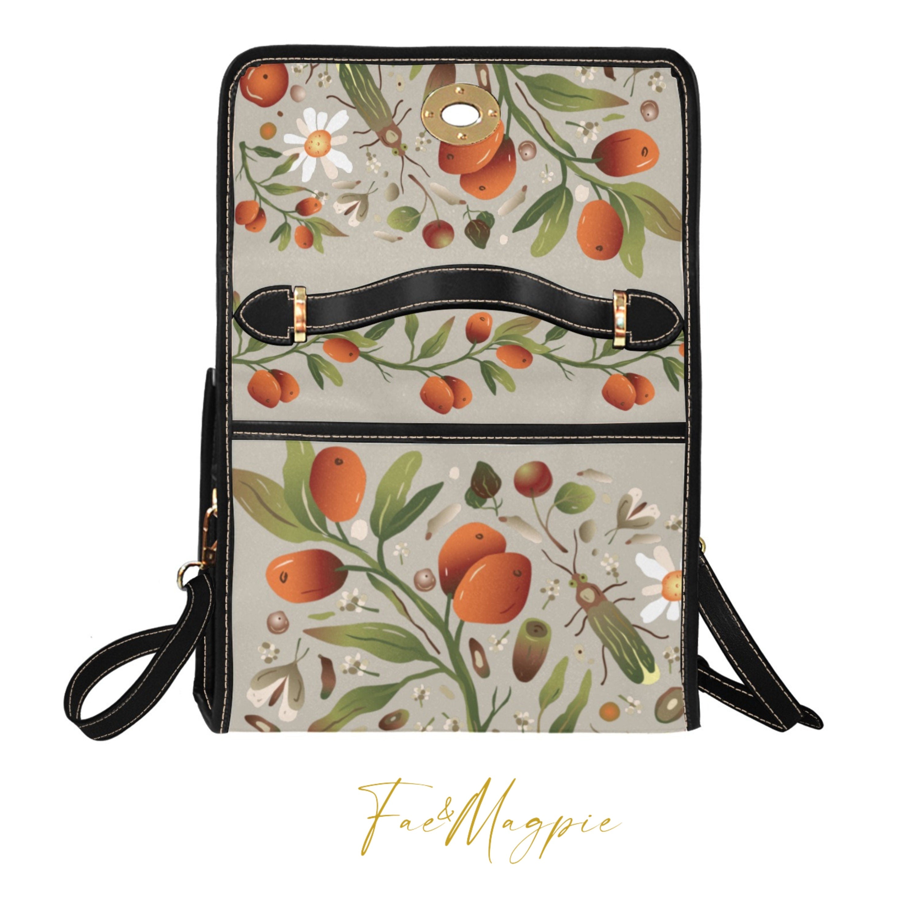 Meadow Berries Satchel Bag