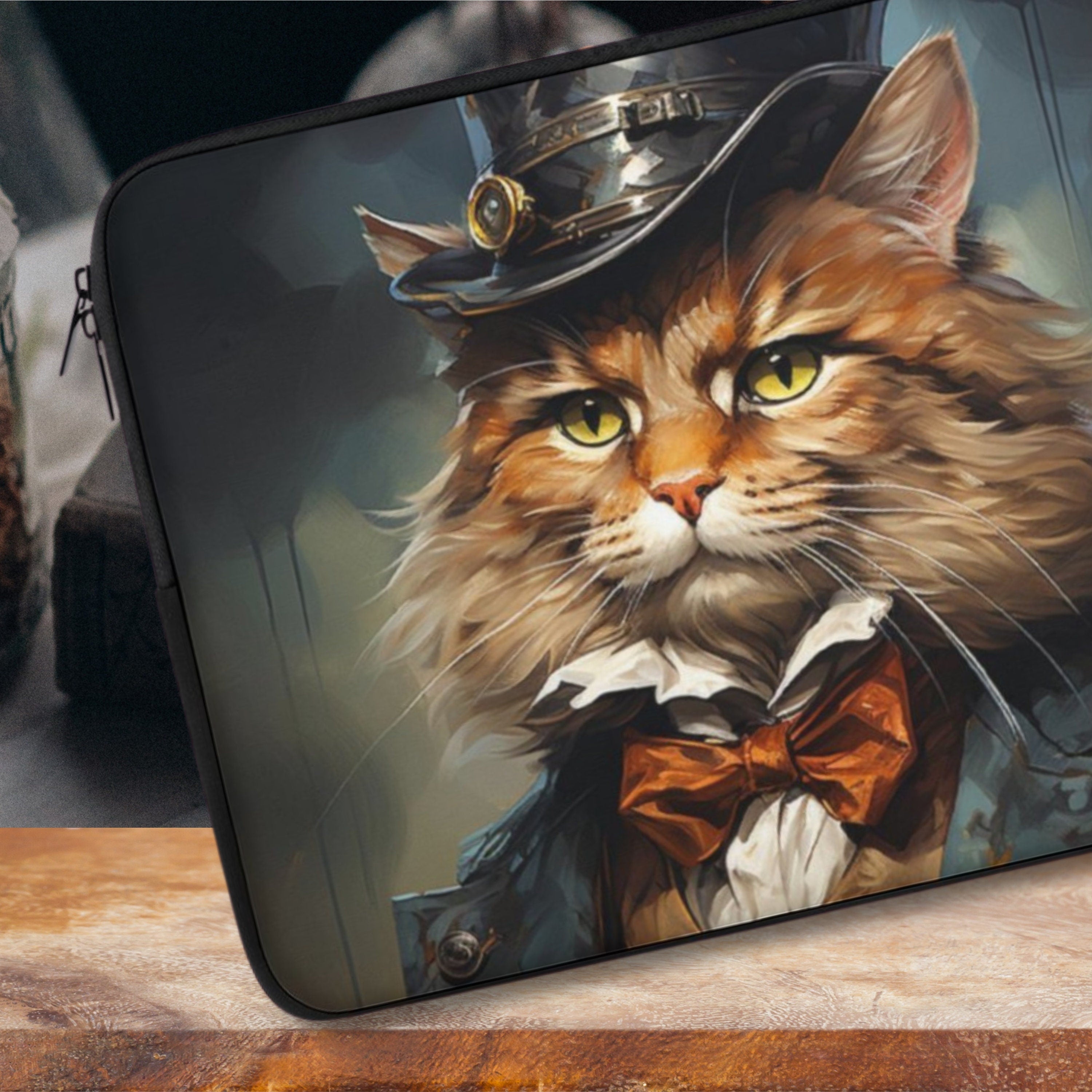 Gentleman Cat Laptop Sleeve