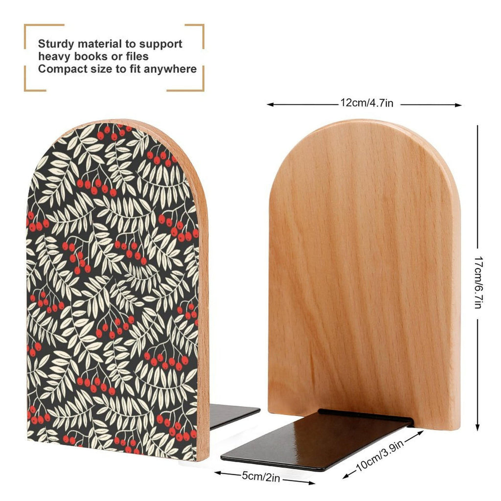 Winter Berries Bookends