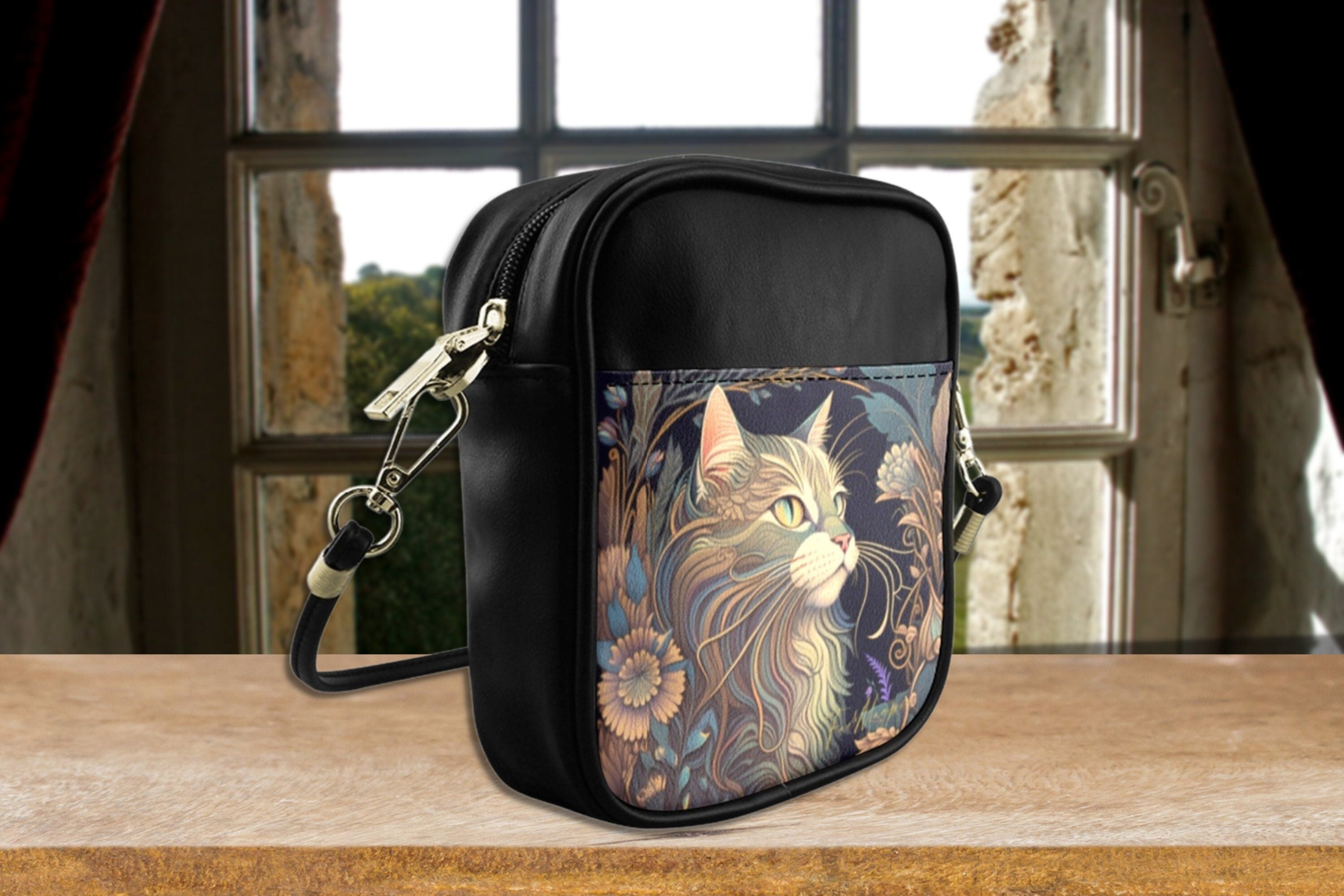 Mystic Cat Sling Bag