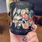 Forest Etched Glass Candle