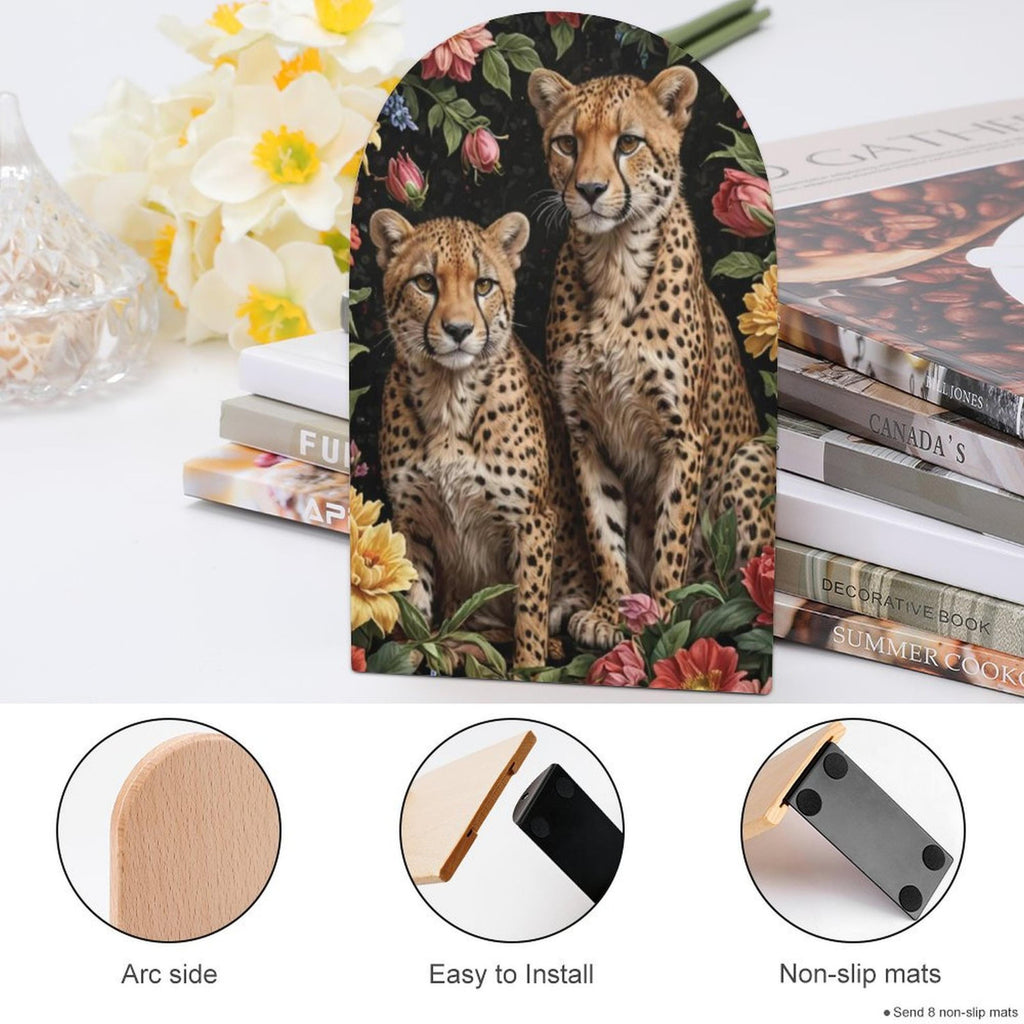 Cheetah Bookends