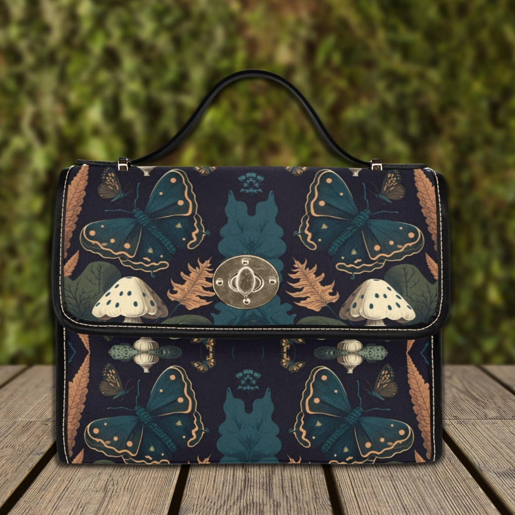Mystical Moth Satchel Bag