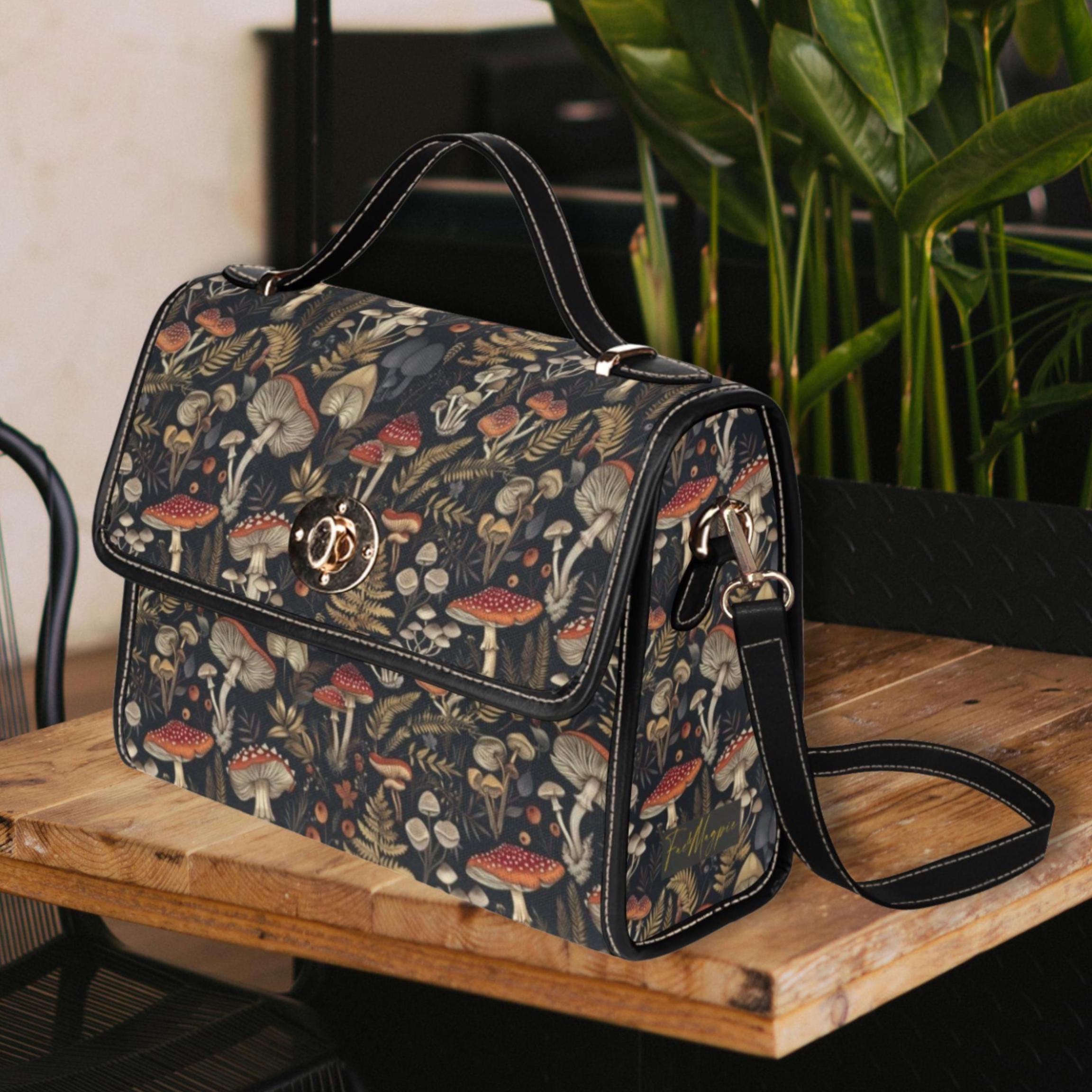 Mushrooms Satchel Bag