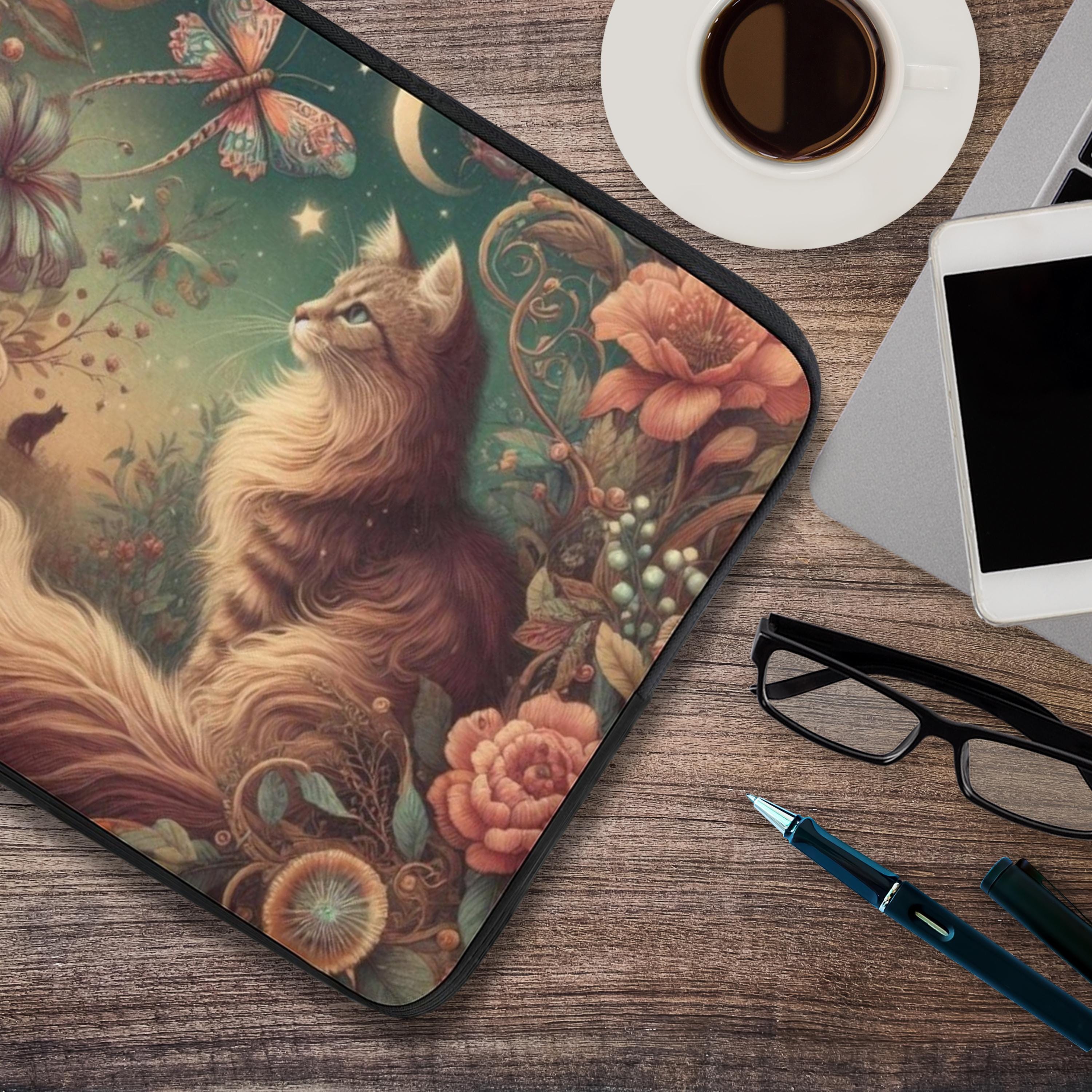 Fantasy Cat Laptop Sleeve
