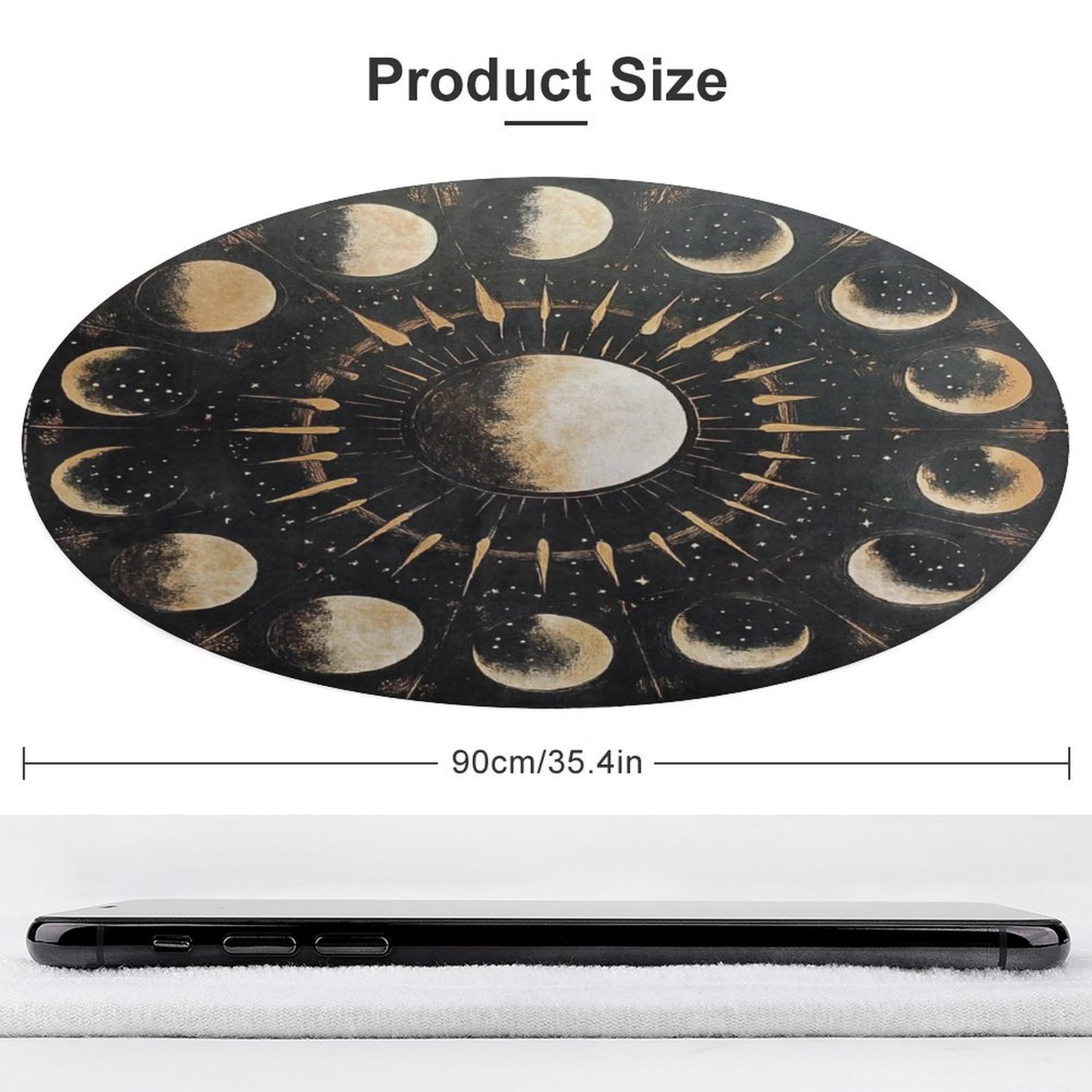 Moon Phase Floor Mat