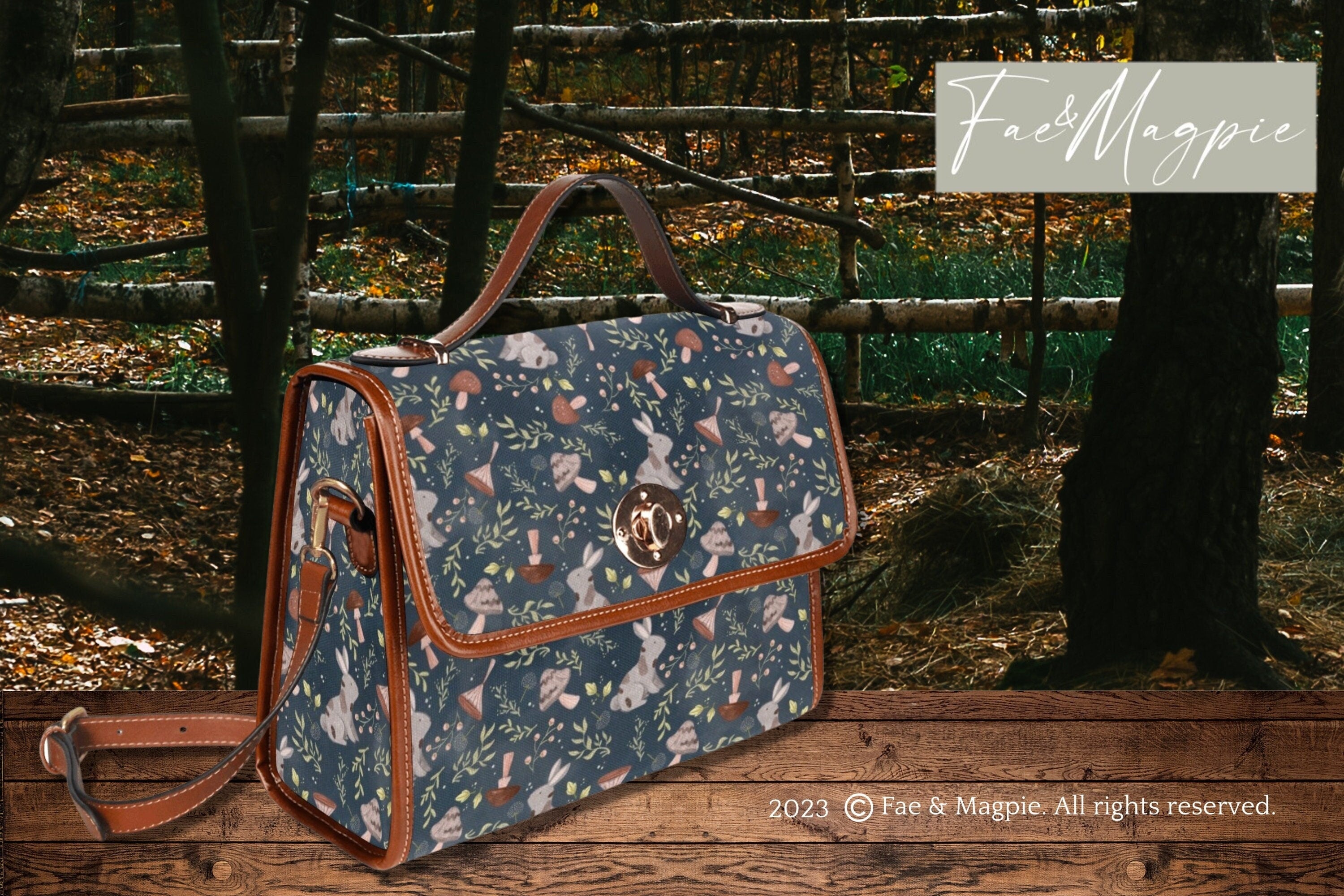 Cottagecore Satchel Bag