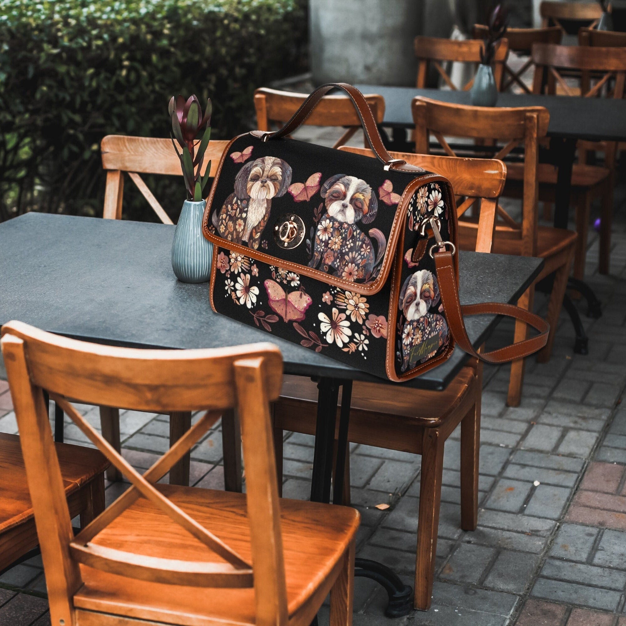 Kawaii Dogs Satchel Bag