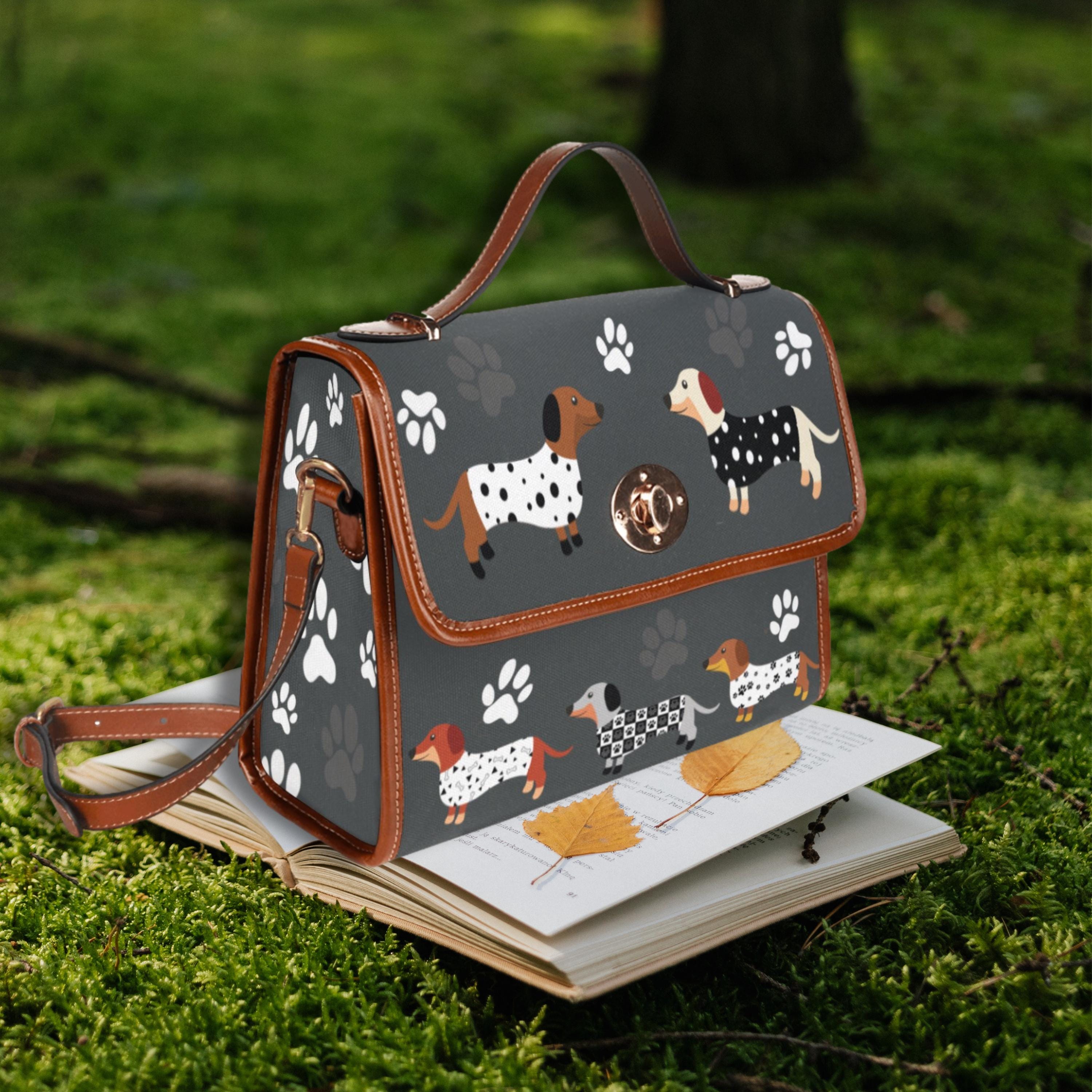 Dachshunds Satchel Bag