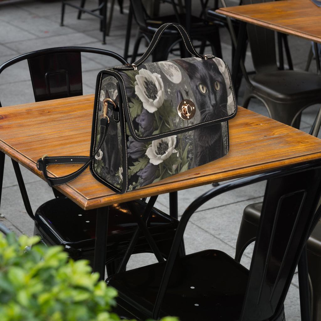 Moonlight Cat Satchel Bag